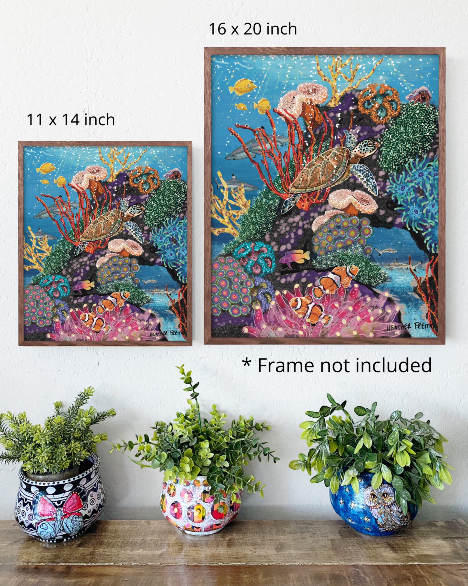 Candy Coral Reef - Limited Edition Print