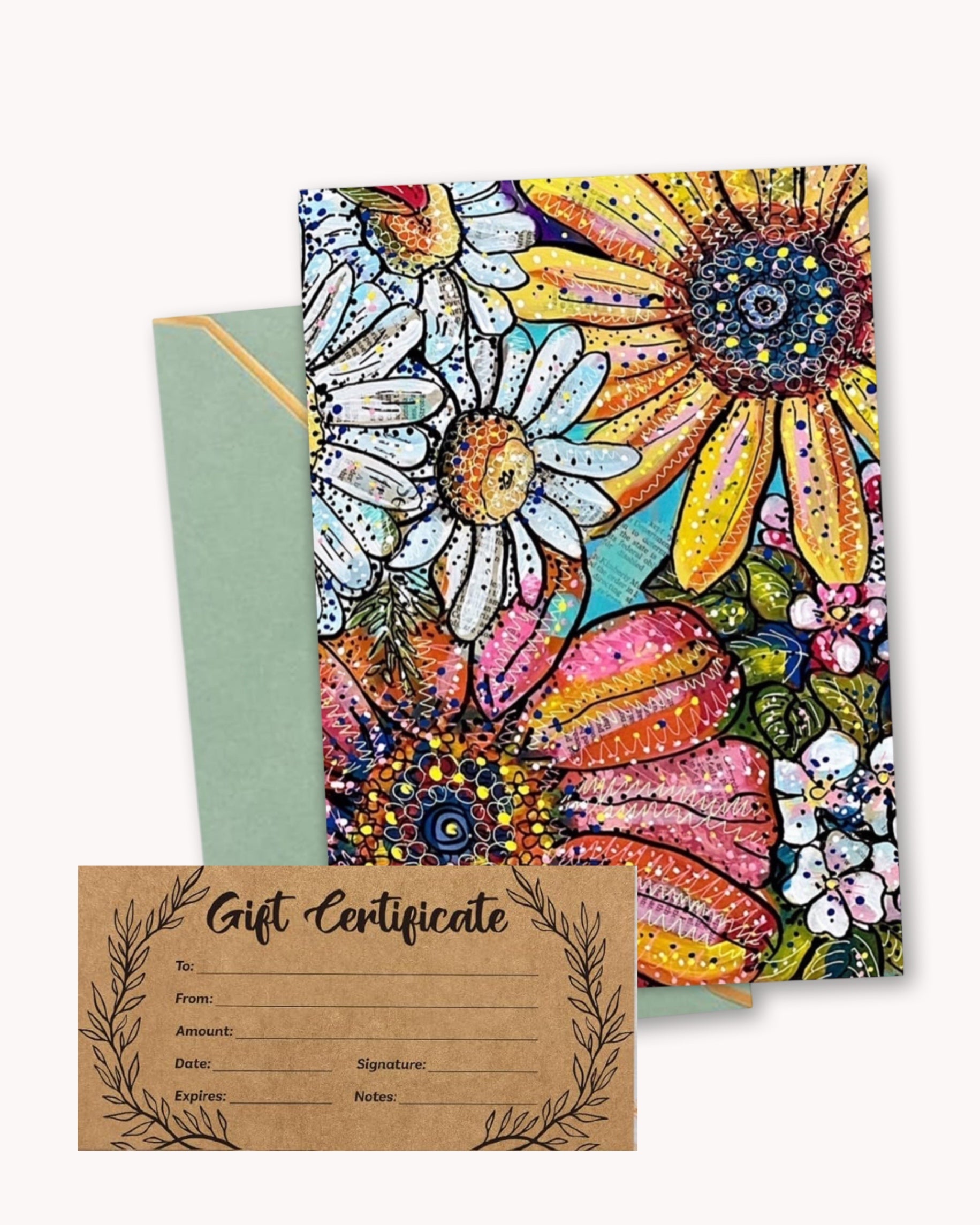 Greeting Card & Gift Card Combo