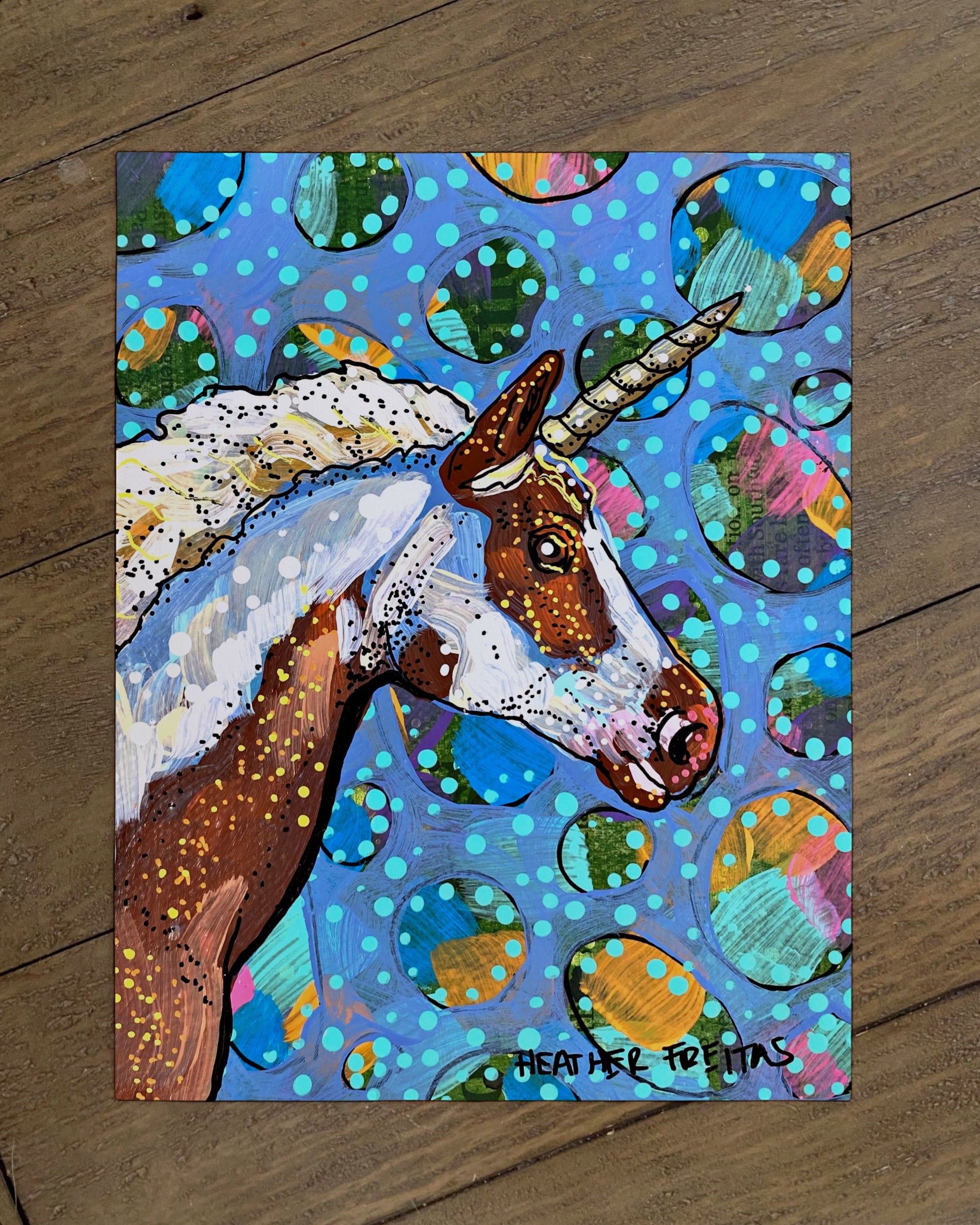 Painted Unicorn - Limited Edition Print