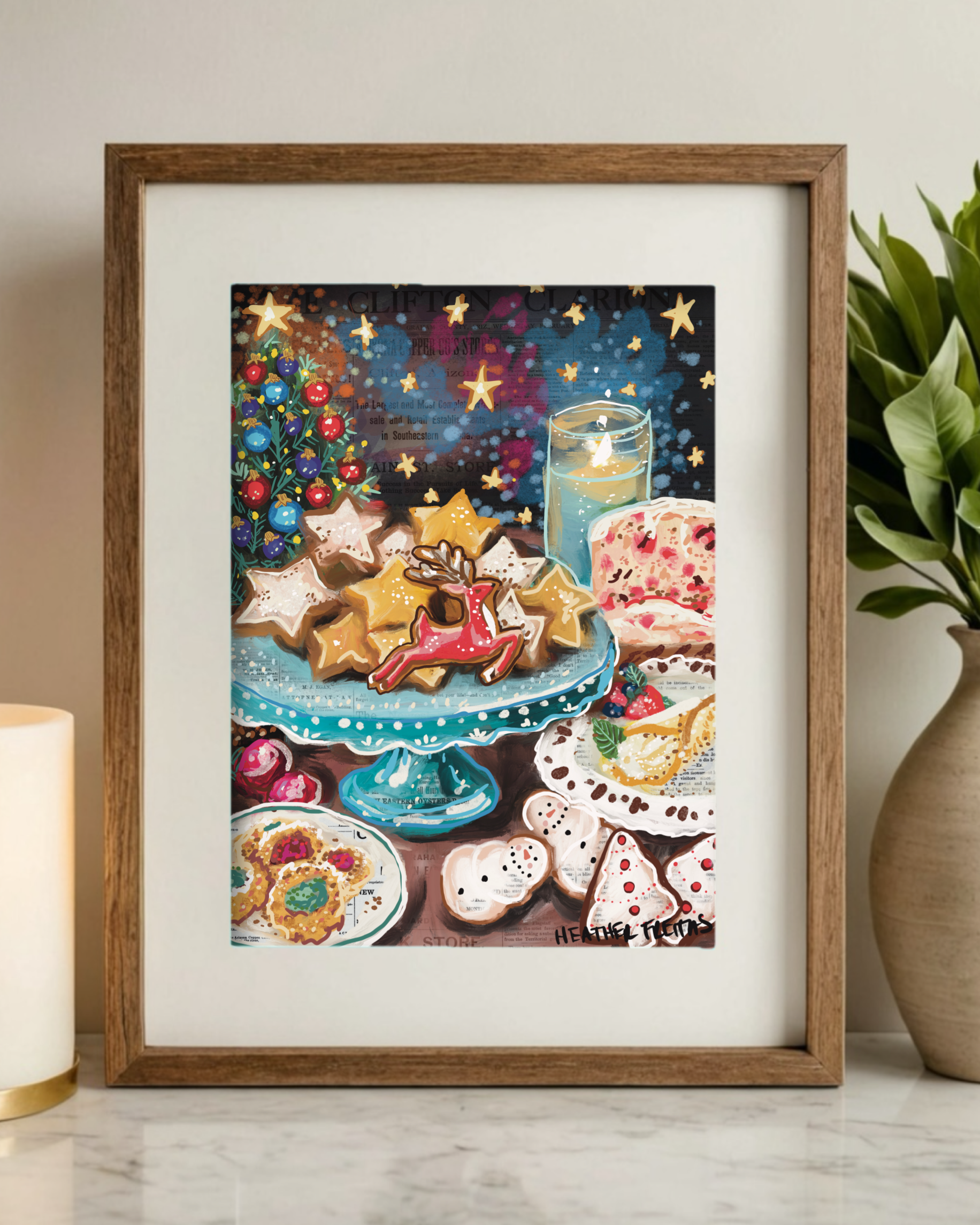 Holiday Baking - Limited Edition Signed Print