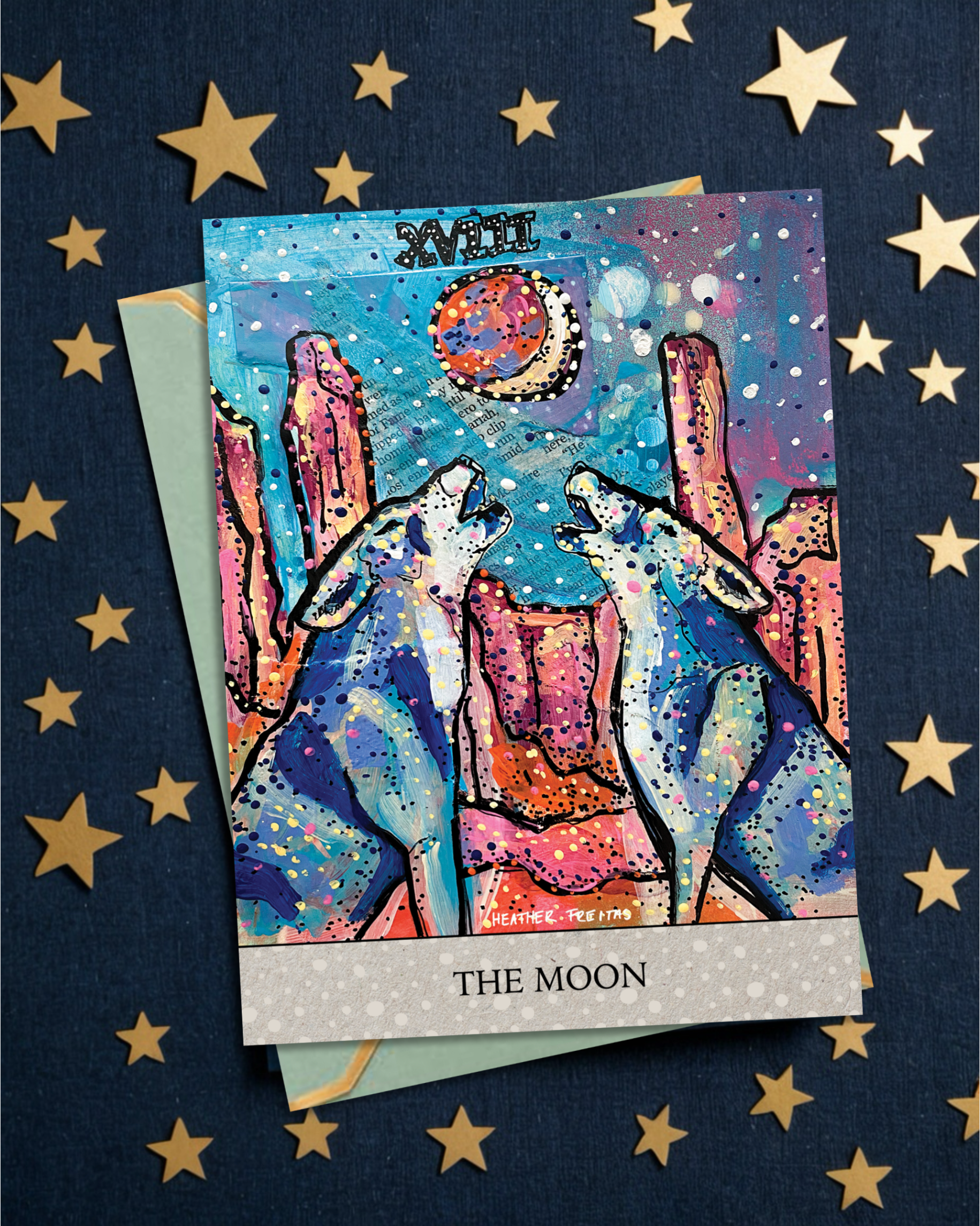 The Moon Greeting Card / Fine Art Print