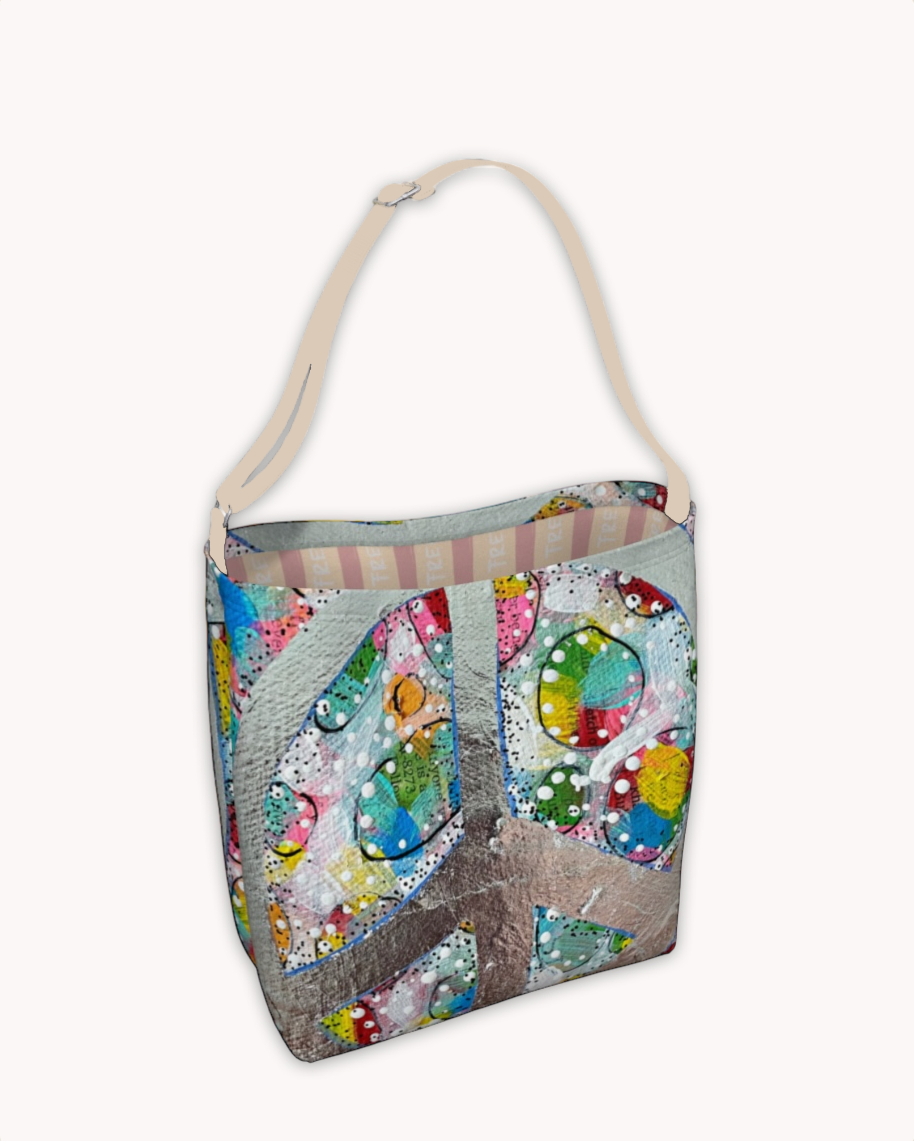 Siler Glam Peace Sign Tote