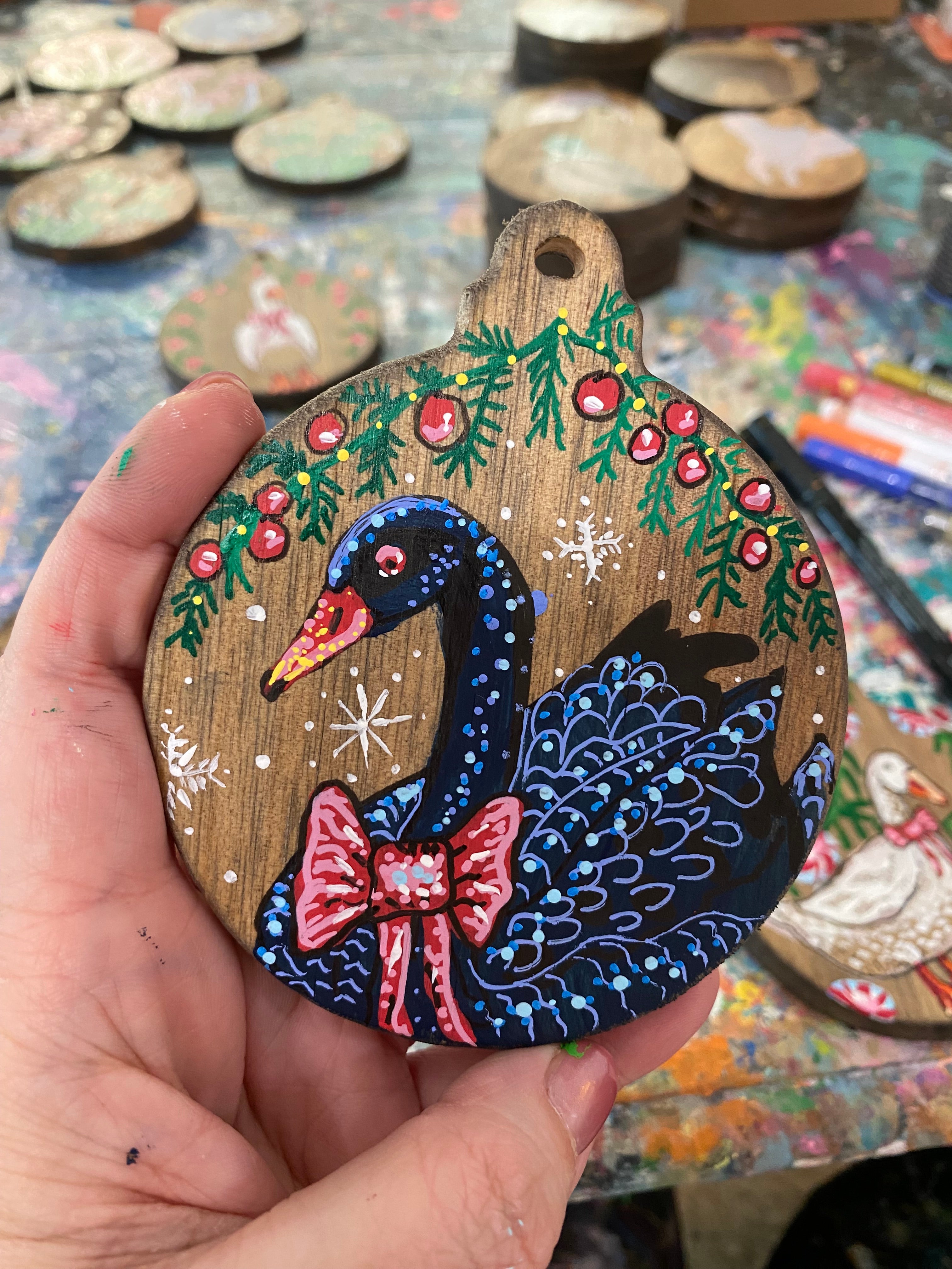 Pet portrait ornament