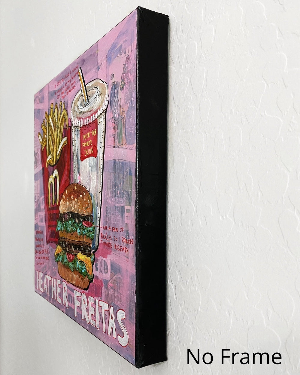 I Painted A Big Mac Or Whatever ( Original Painting )