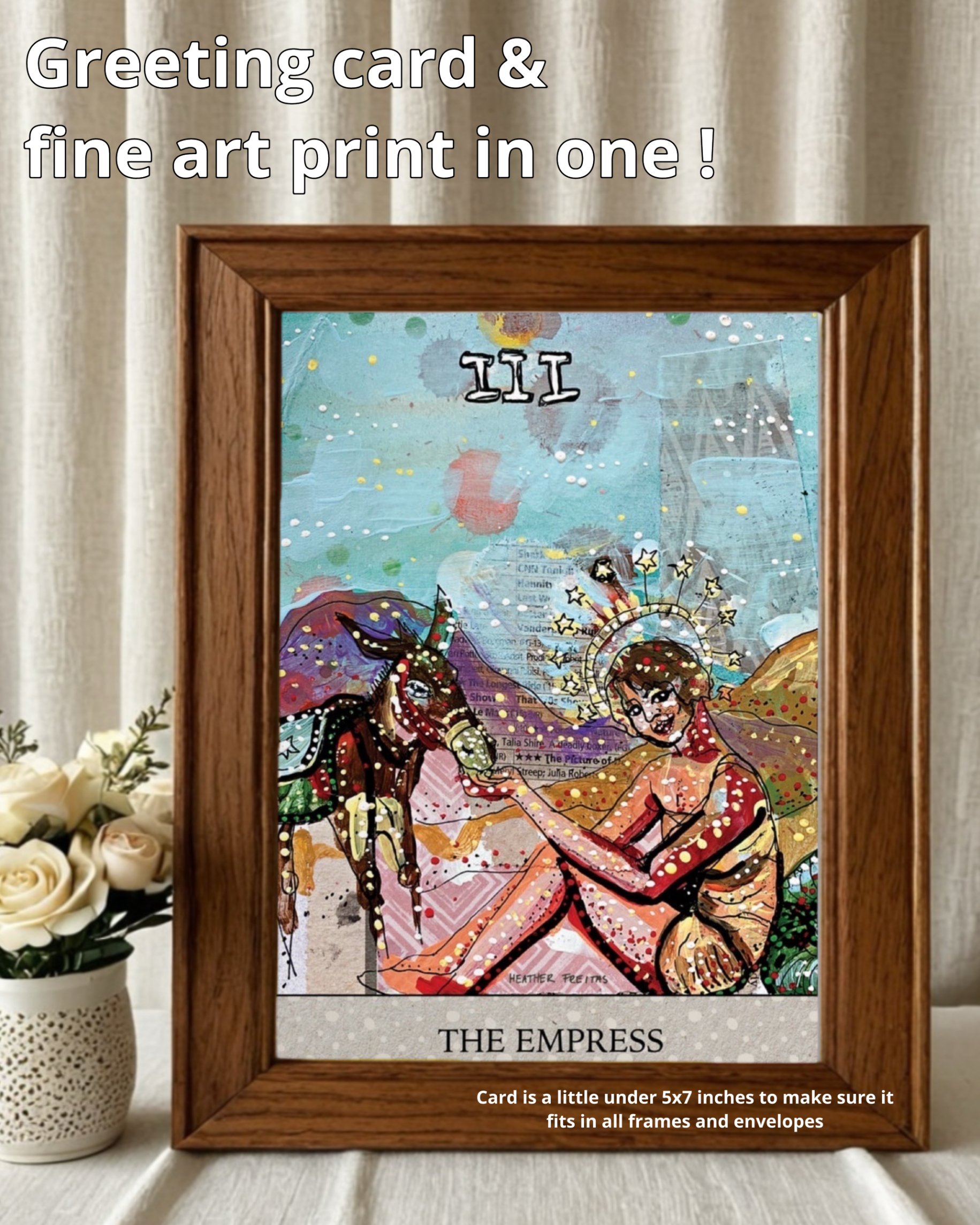 The Empress Greeting Card / Fine Art Print