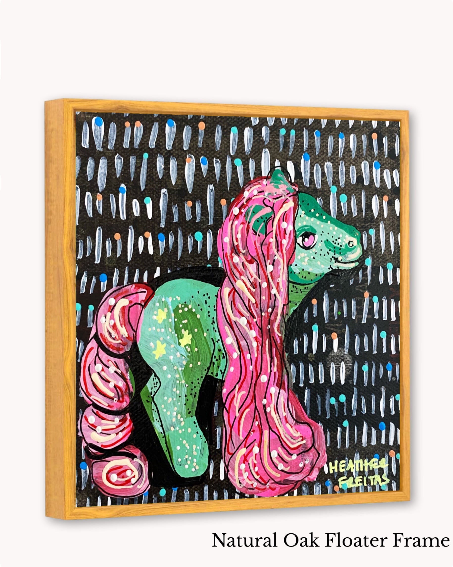 Mint Pony 90’s Toy ( Original Painting )