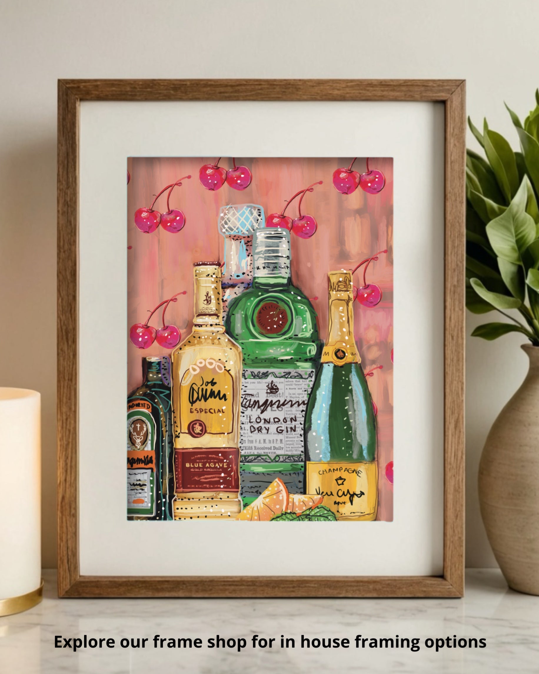 Cocktails - Limited Edition Print