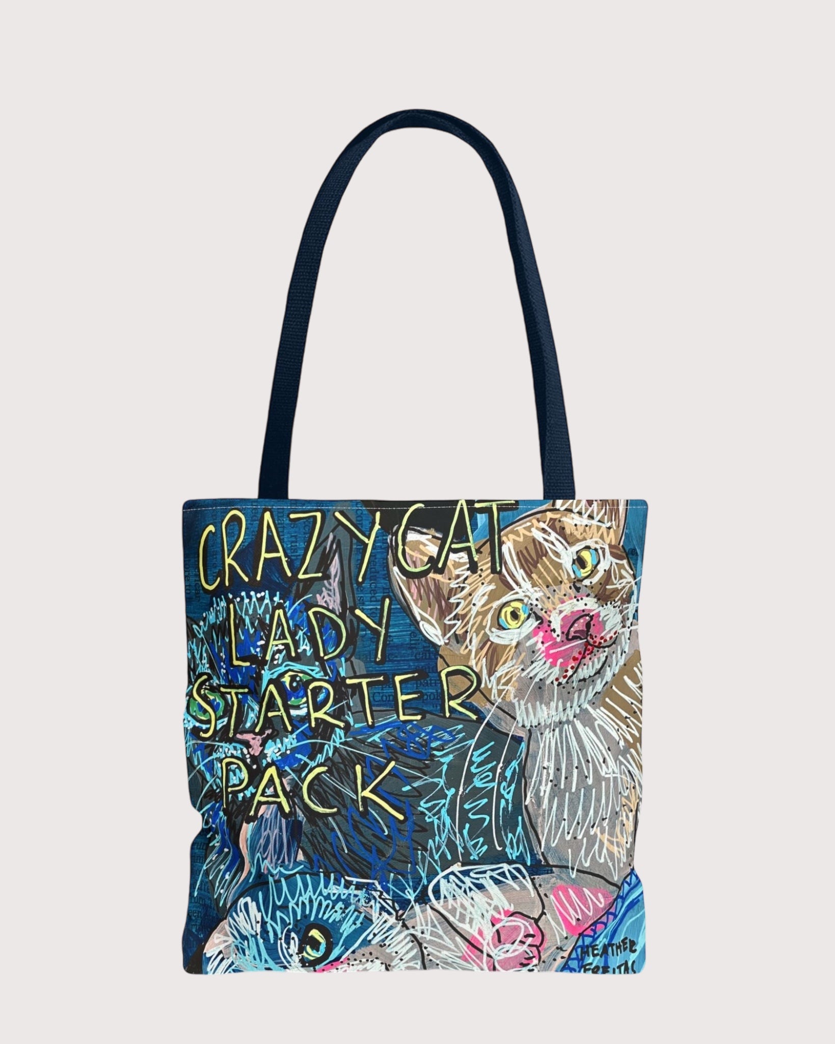 Crazy Cat Lady Starter Pack Tote Bag