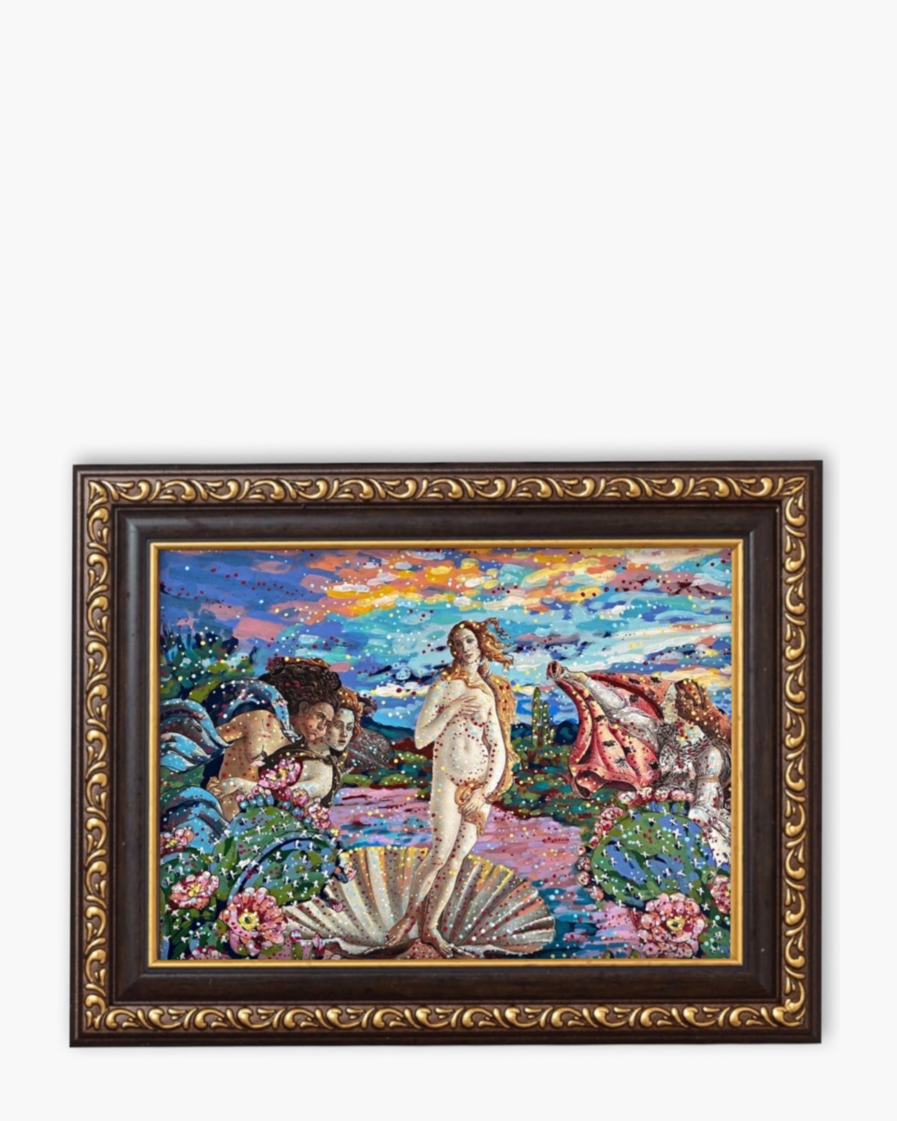 Desert Birth Of Venus Fine Art Magnet ( Large )