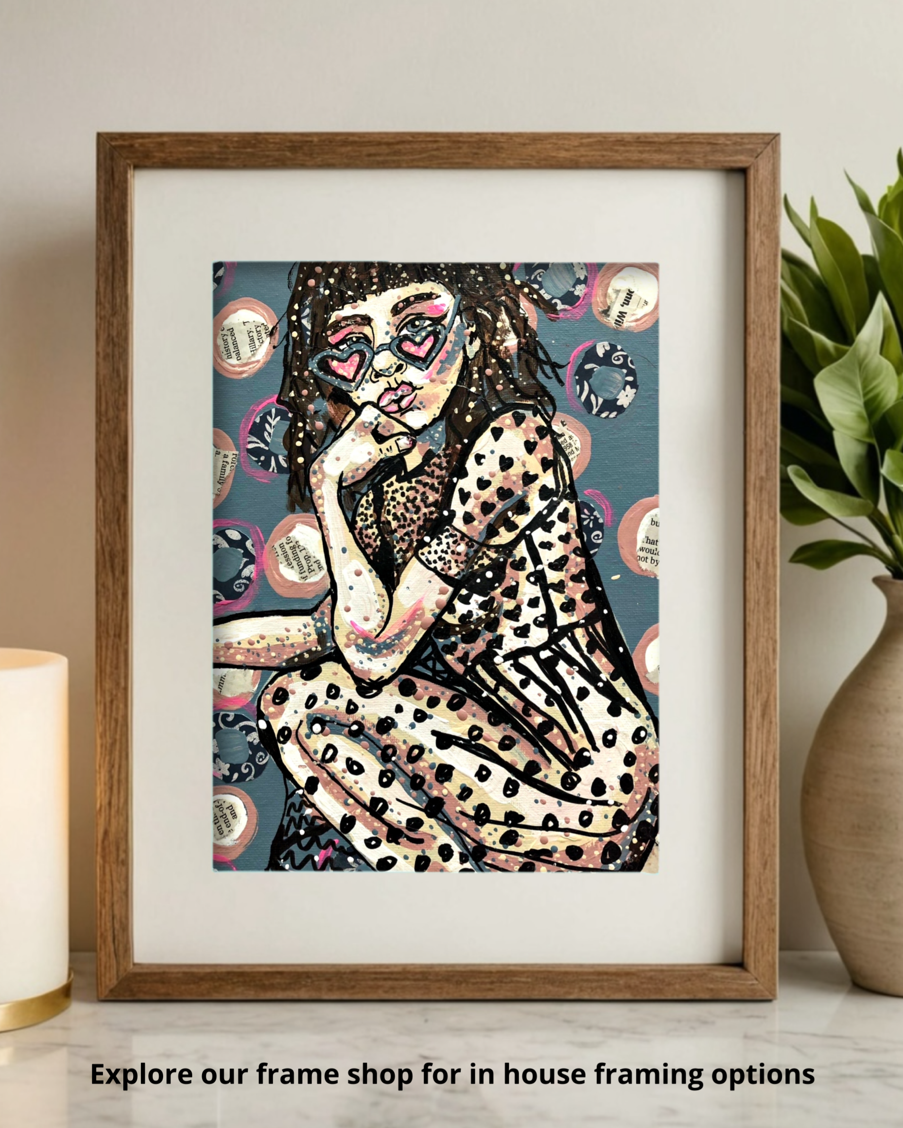 Lou Von Bright - Limited Edition Mini Print