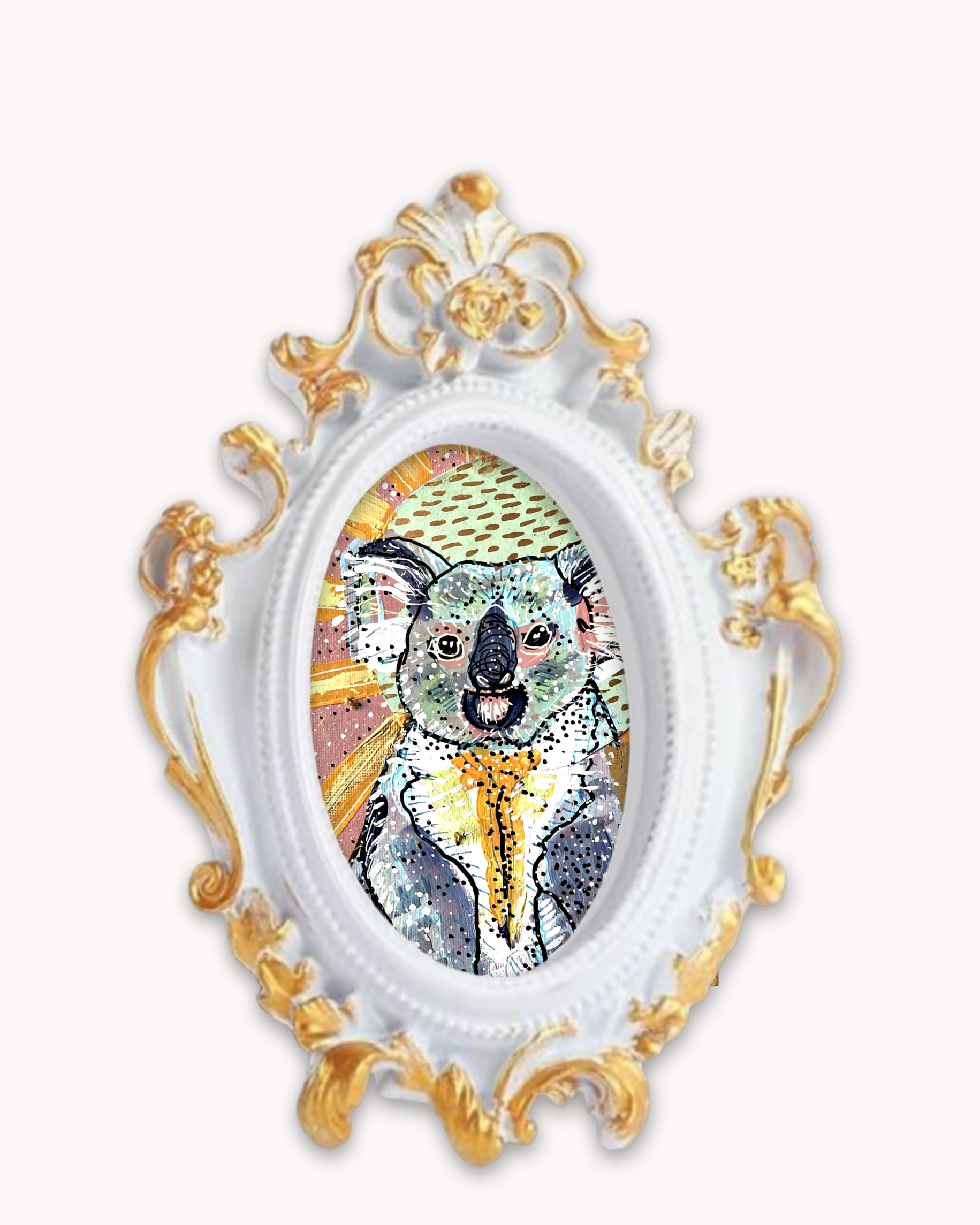 Carole The Koala Framed Magnet