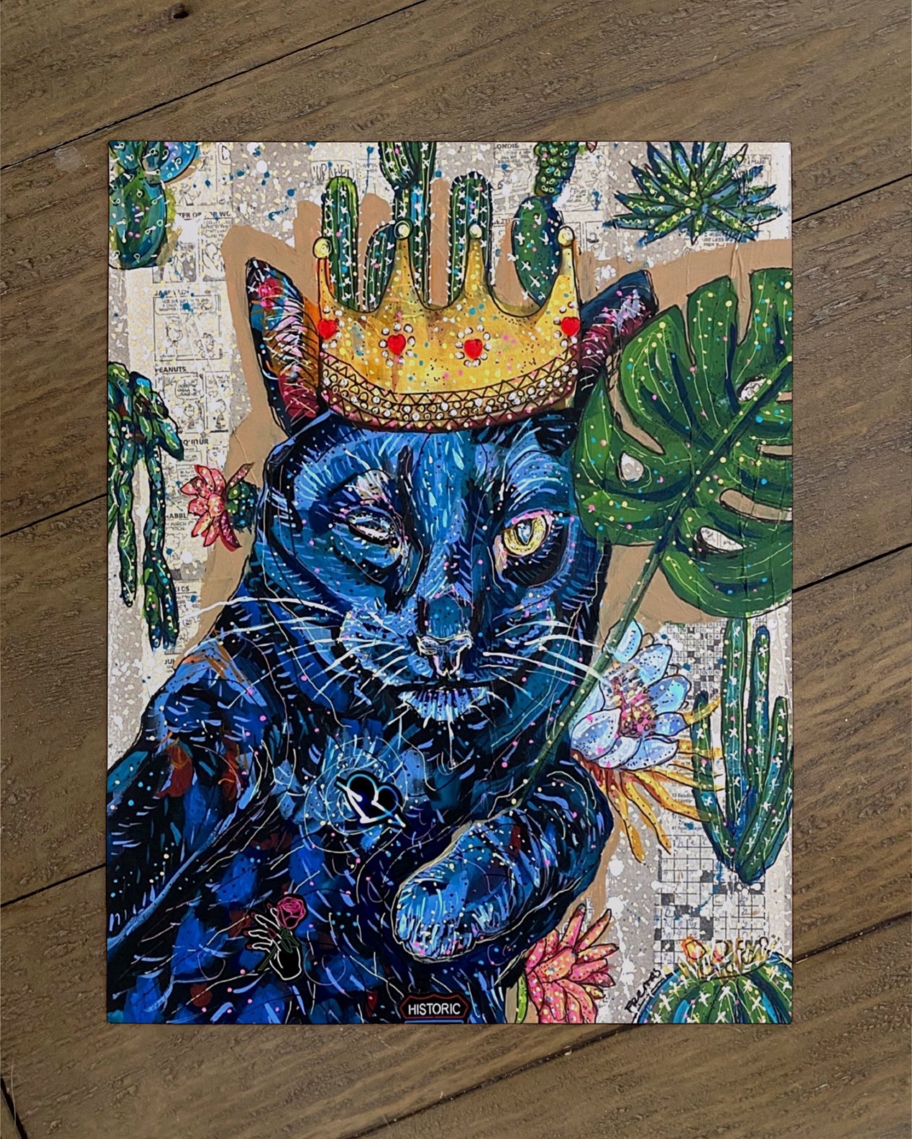 King Cat - Limited Edition Print