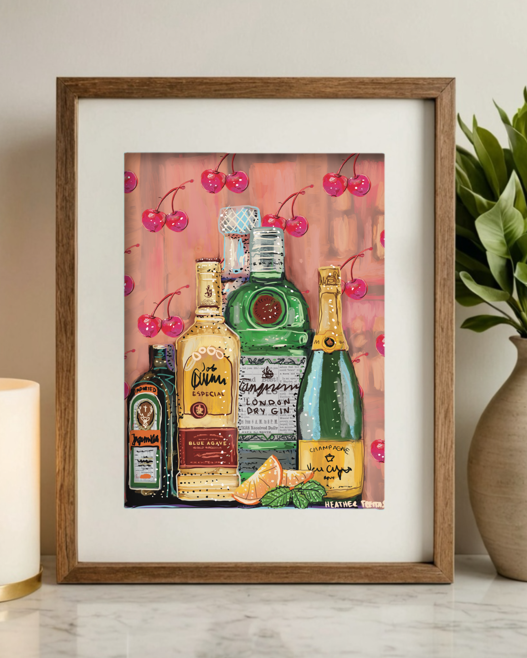 Cocktails - Limited Edition Print