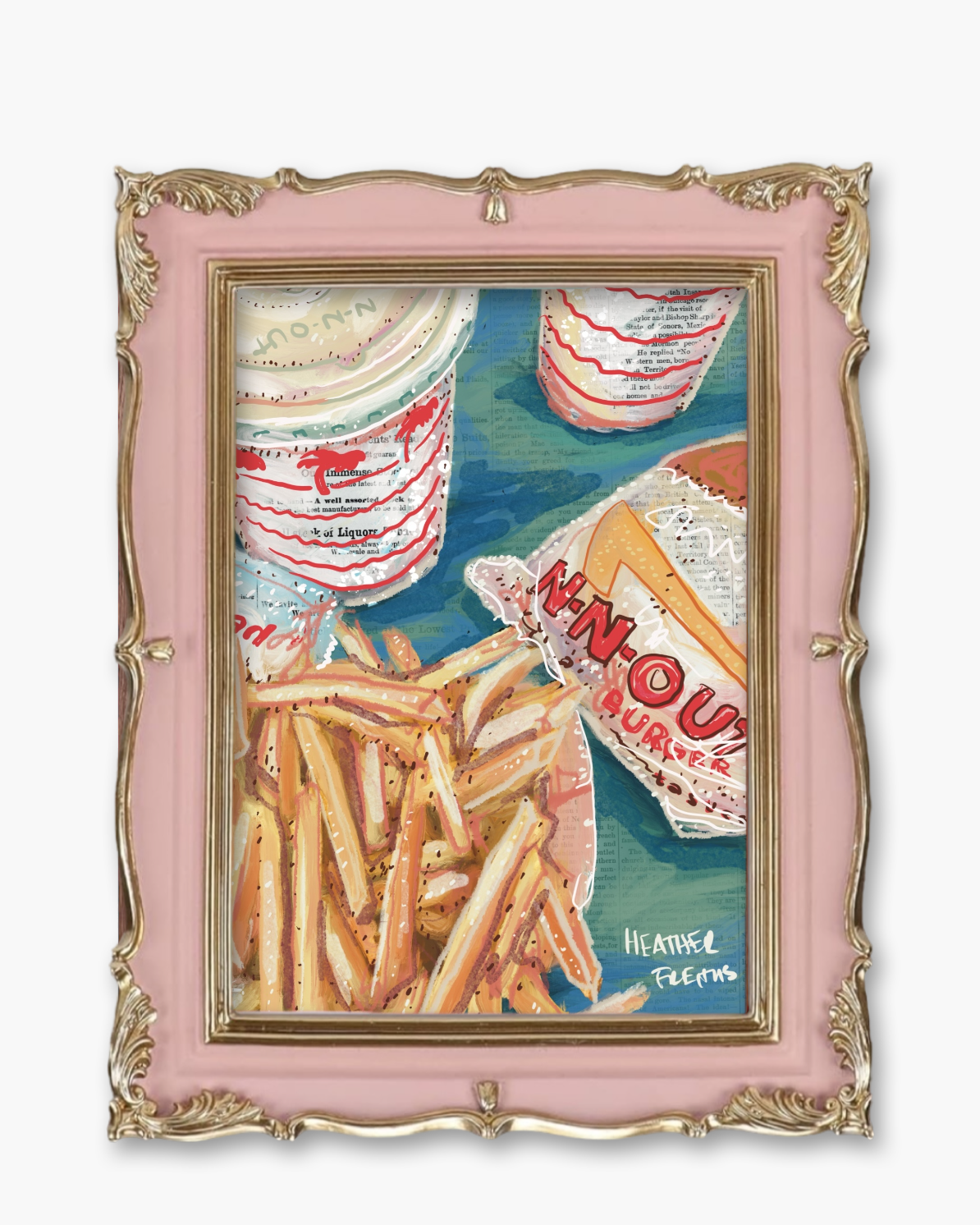 N-Out Fine Art Magnet ( Large )