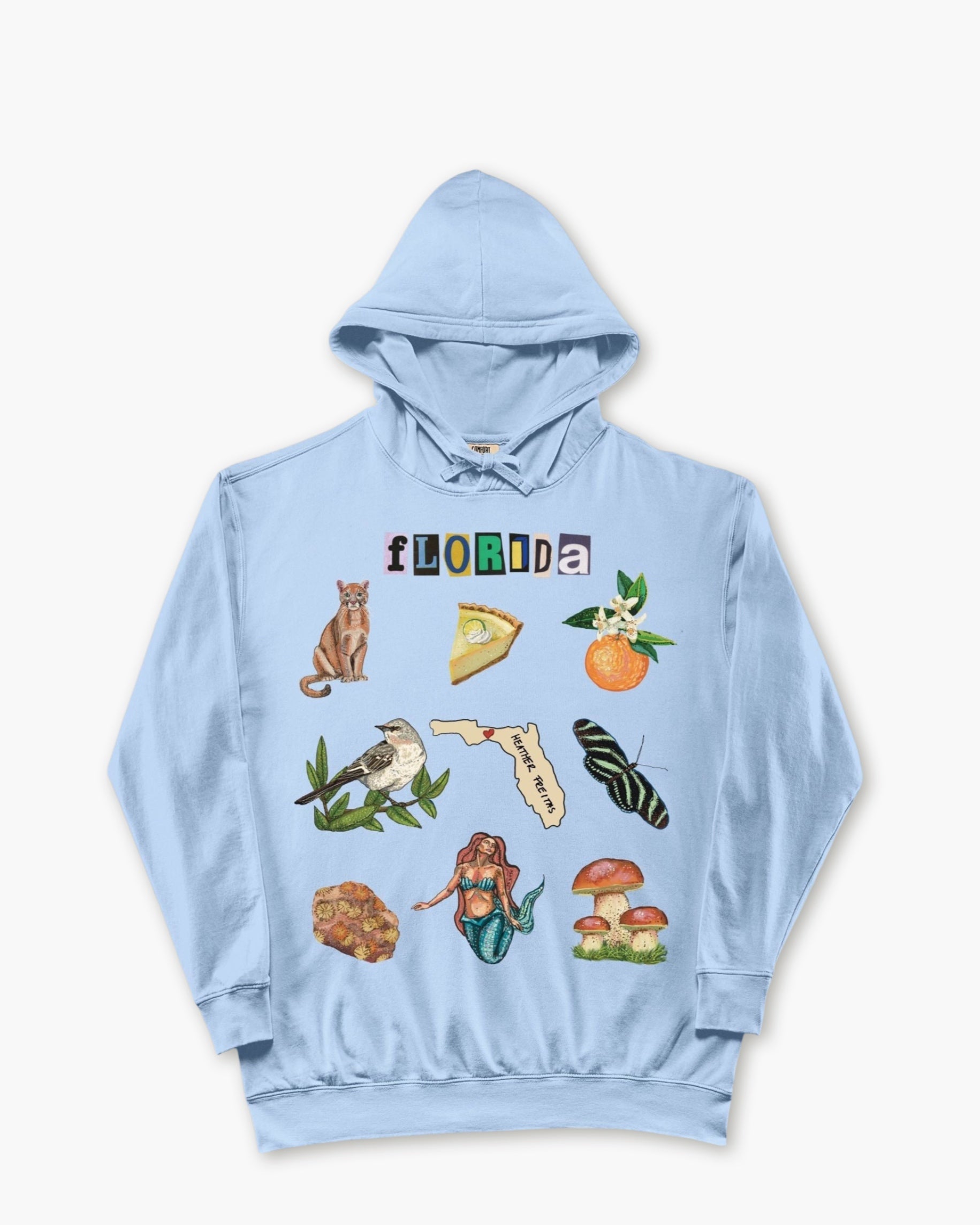 Florida Lightweight Hooded Sweatshirt