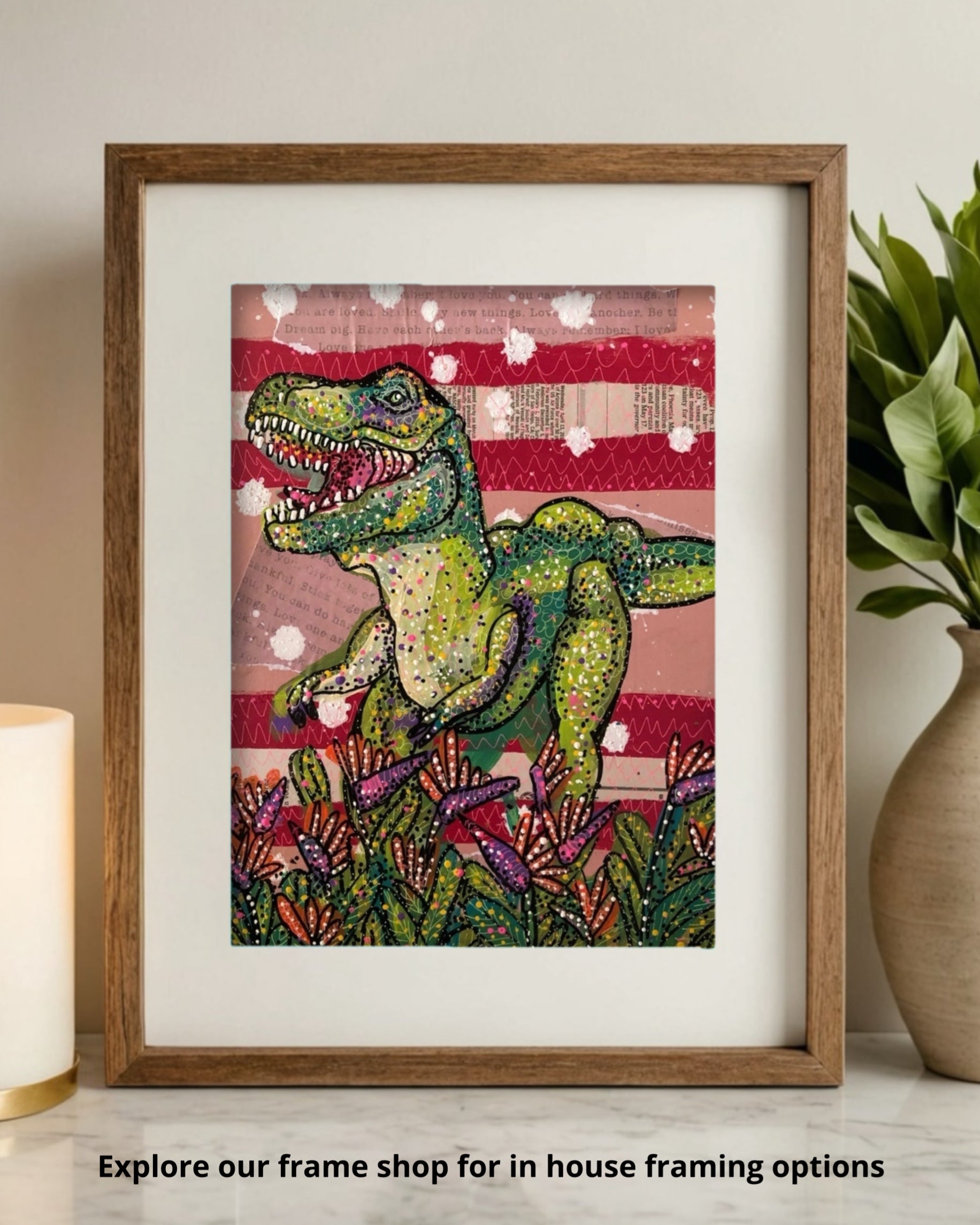 Rex The T-Rex - Limited Edition Print