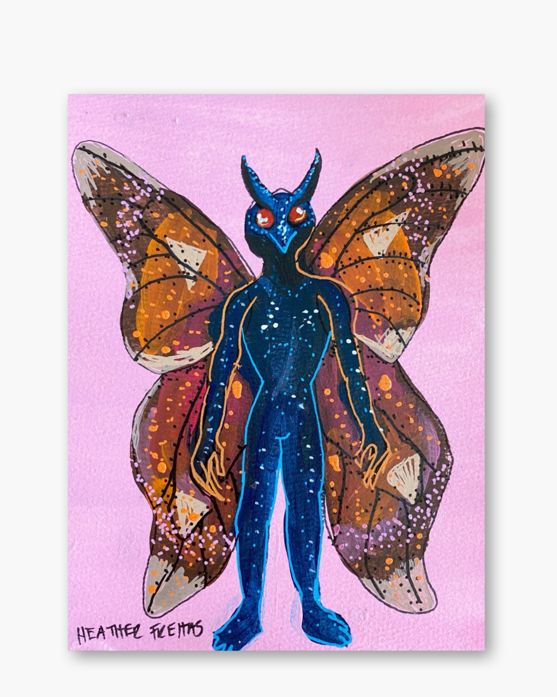 Mothman - Original Painting