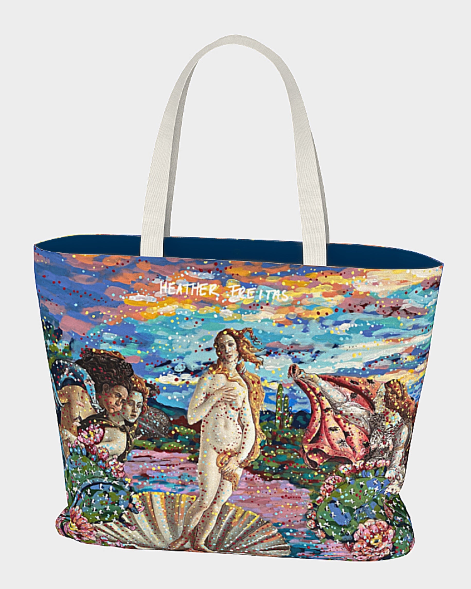 Desert Birth Of Venus Oversized Tote