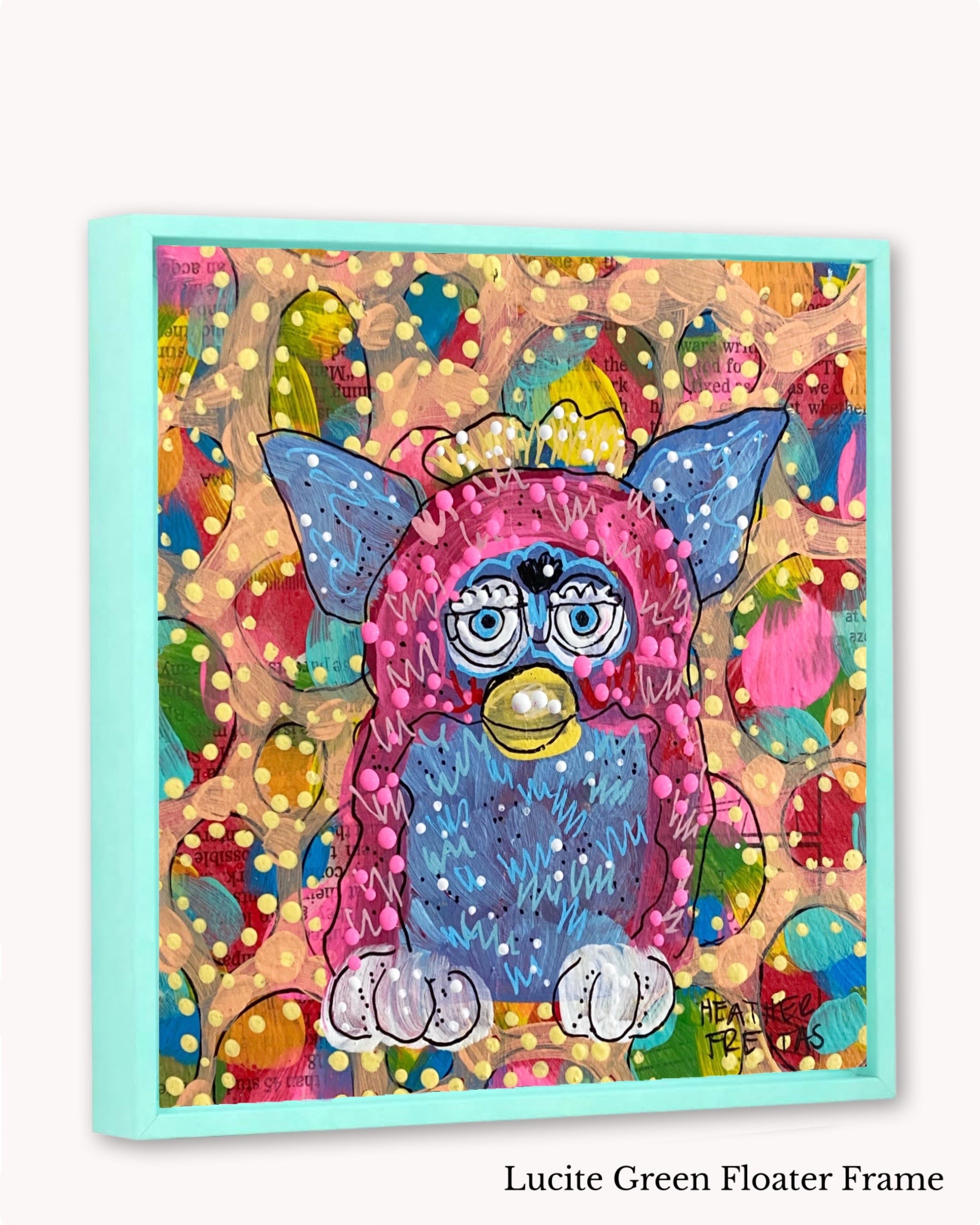 Pink Plush 90’s ( Original Painting )