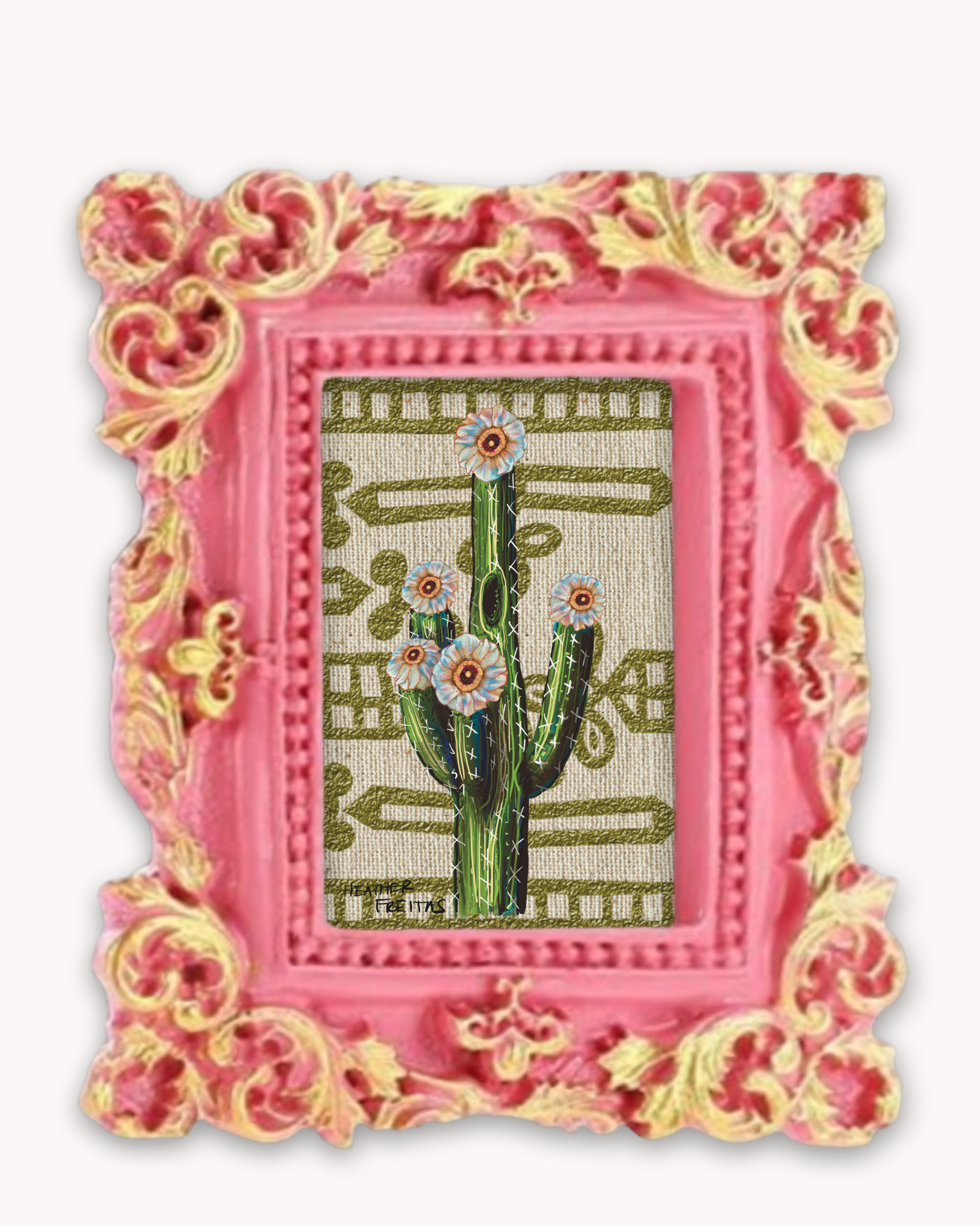 Saguaro Framed Magnet