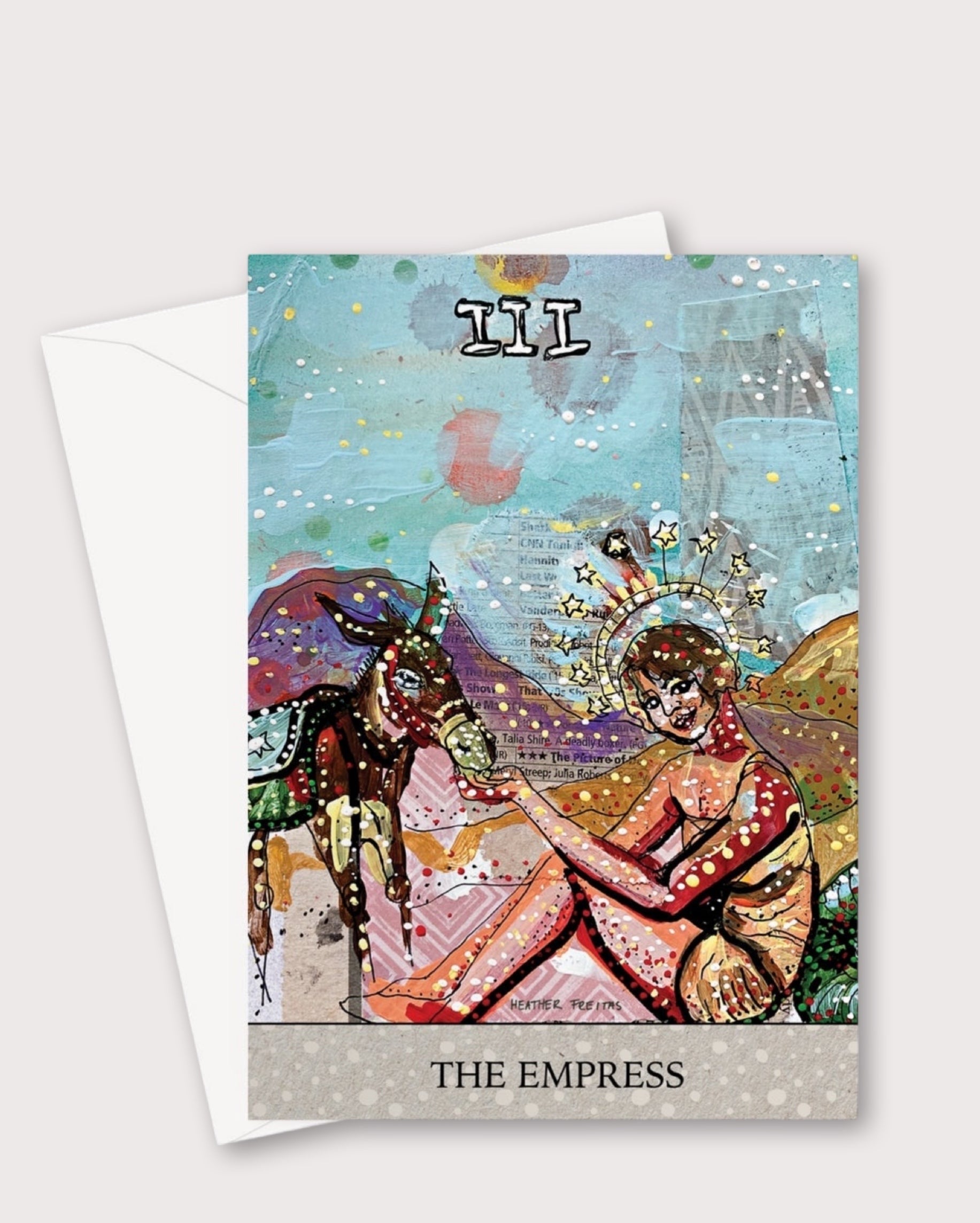 The Empress Greeting Card / Fine Art Print