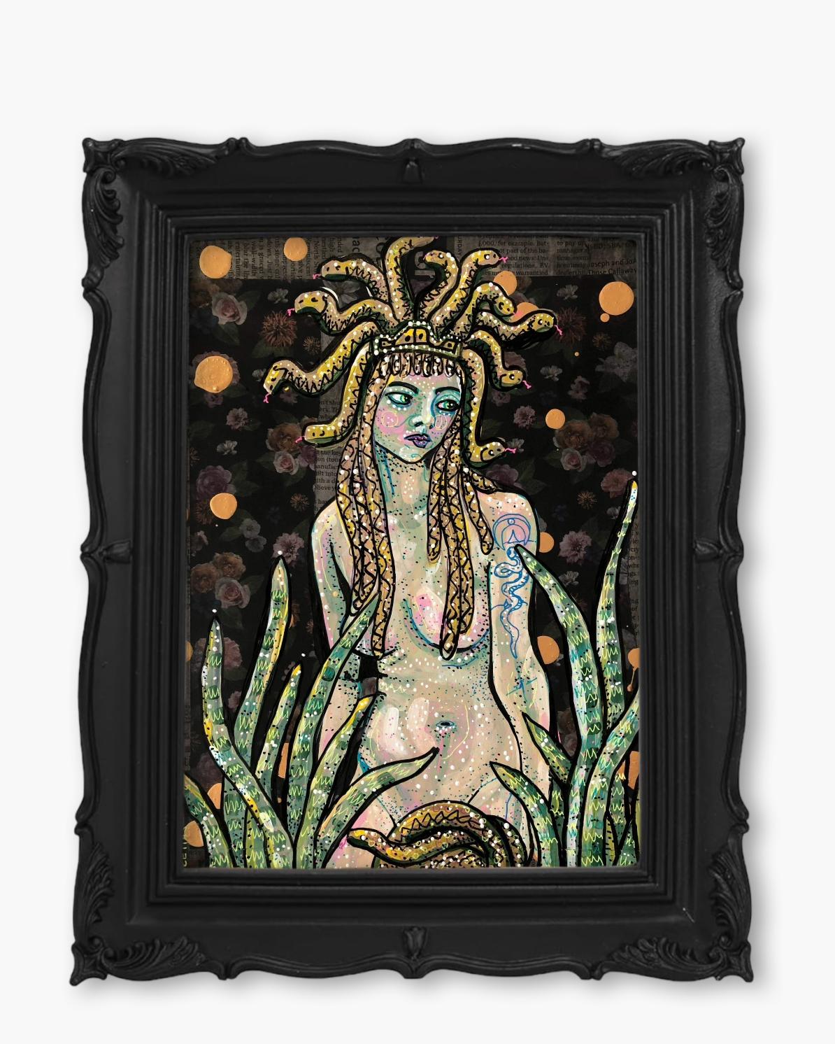 Medusa Fine Art Magnet ( Large )