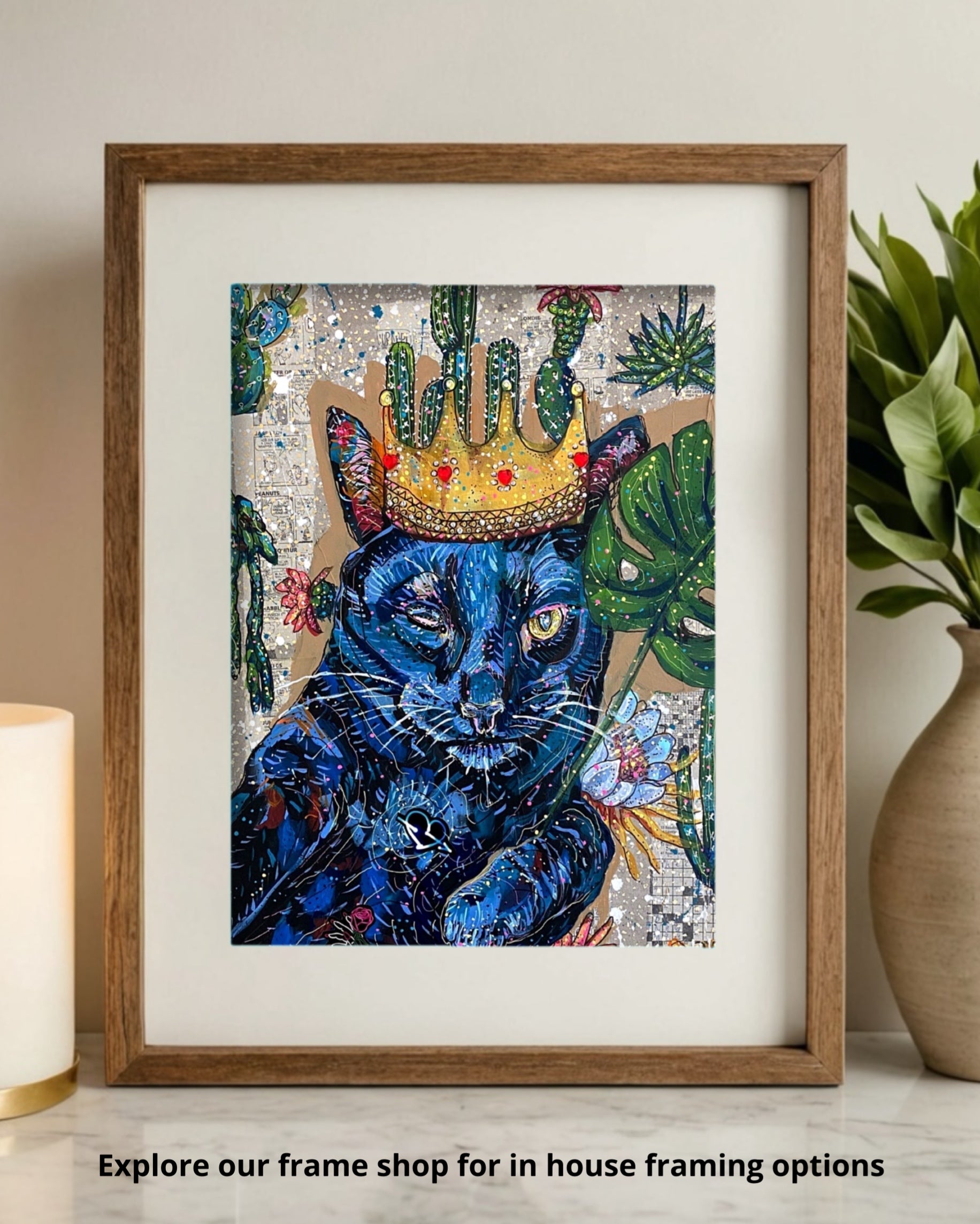 King Cat - Limited Edition Print