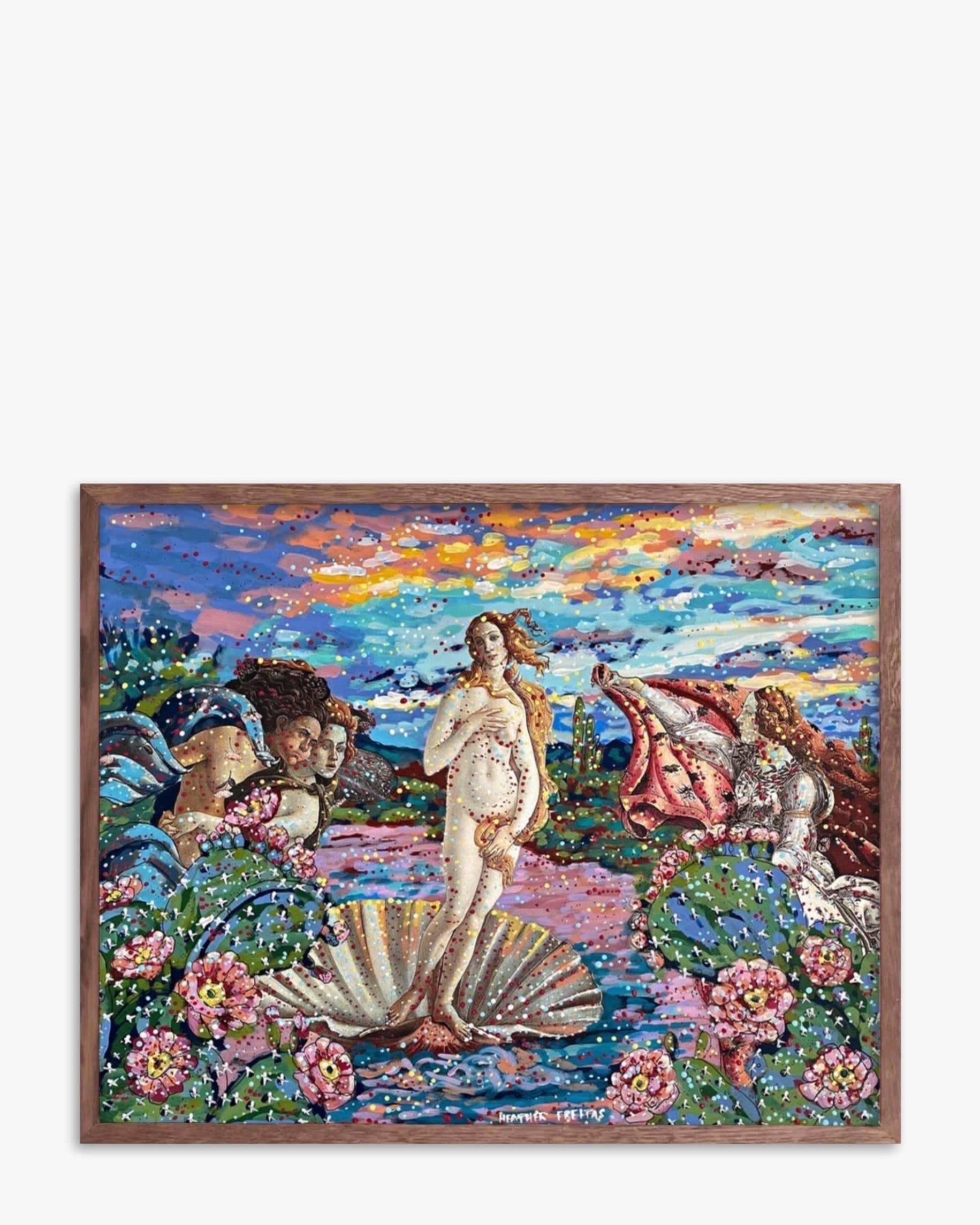 Desert Birth Of Venus - Limited Edition Print