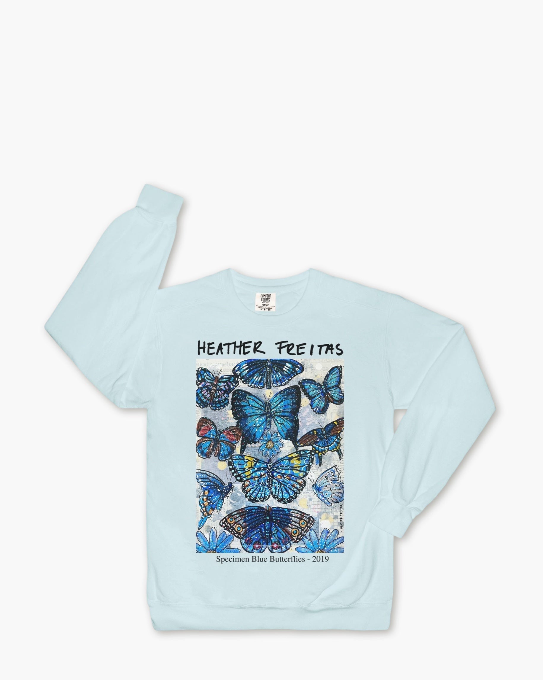 Specimen Blue Butterfly Crewneck