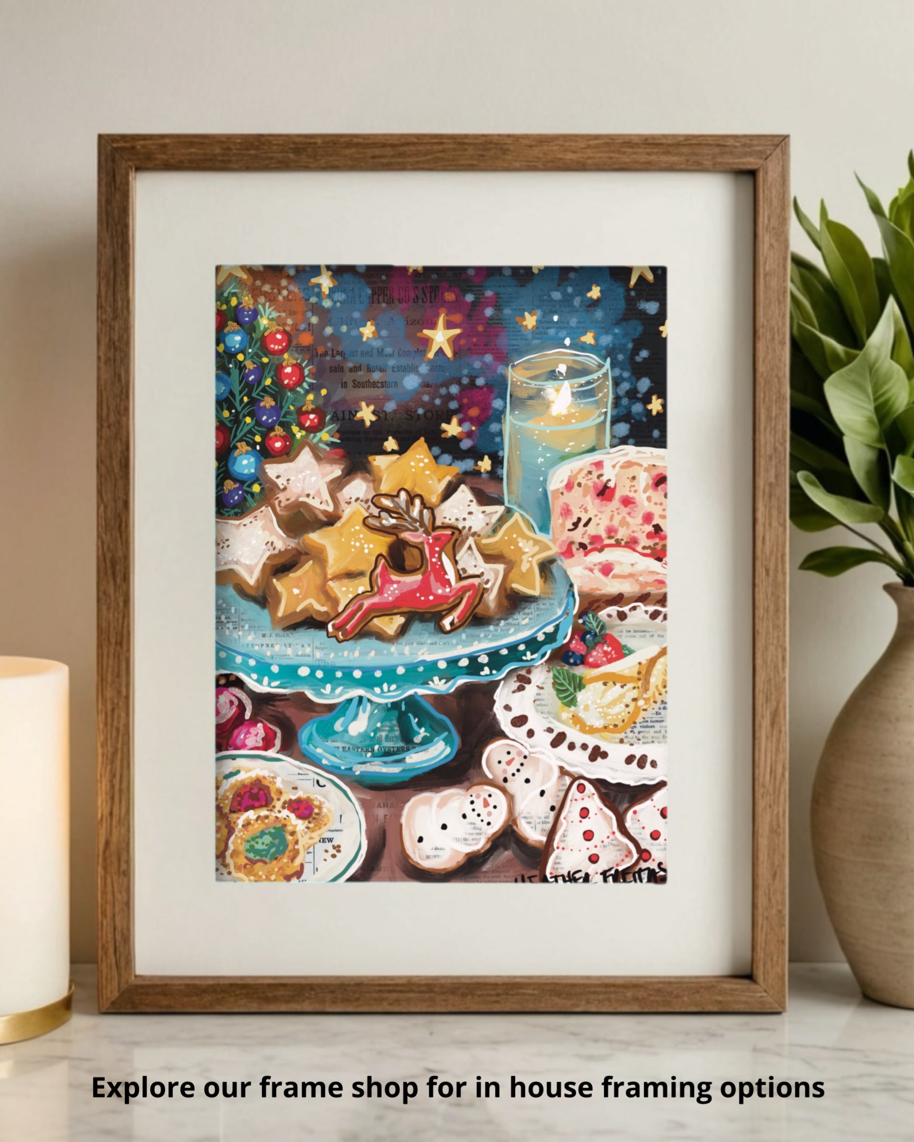 Holiday Baking - Limited Edition Signed Print