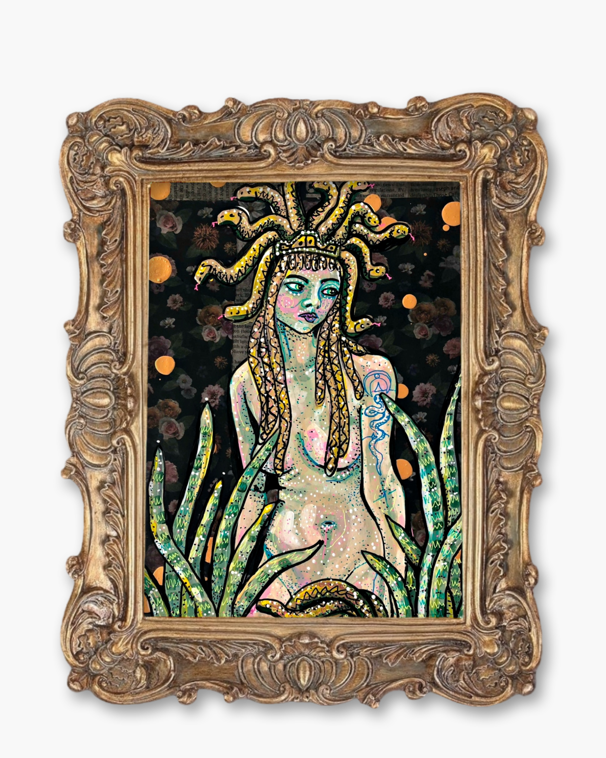 Medusa Fine Art Magnet ( Large )