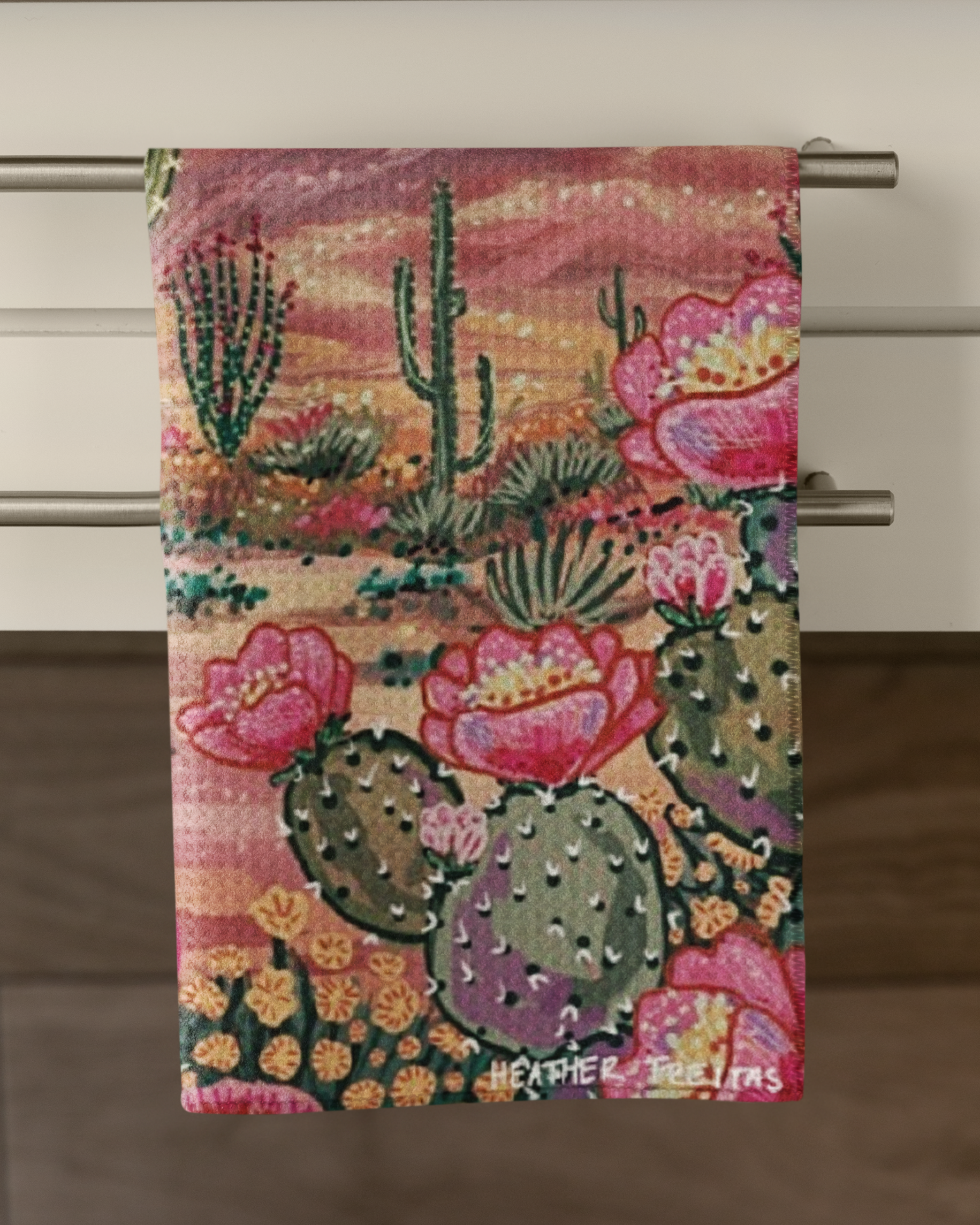 Desert Paradise Tea Towel