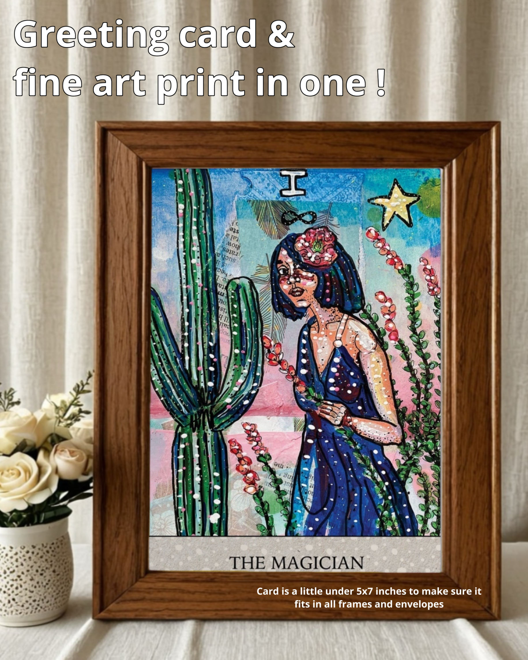 The Magician Greeting Card / Fine Art Print