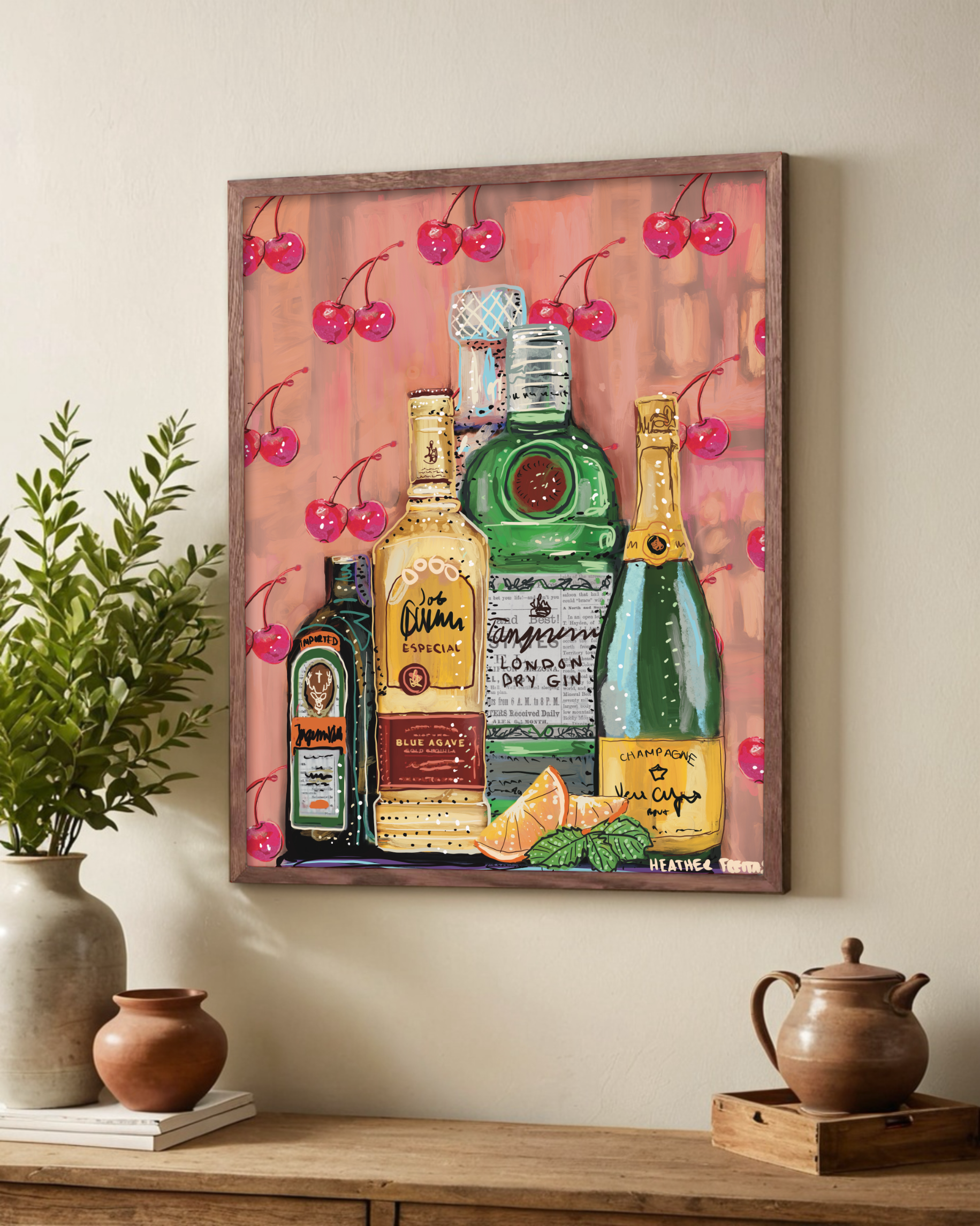 Cocktails - Limited Edition Print