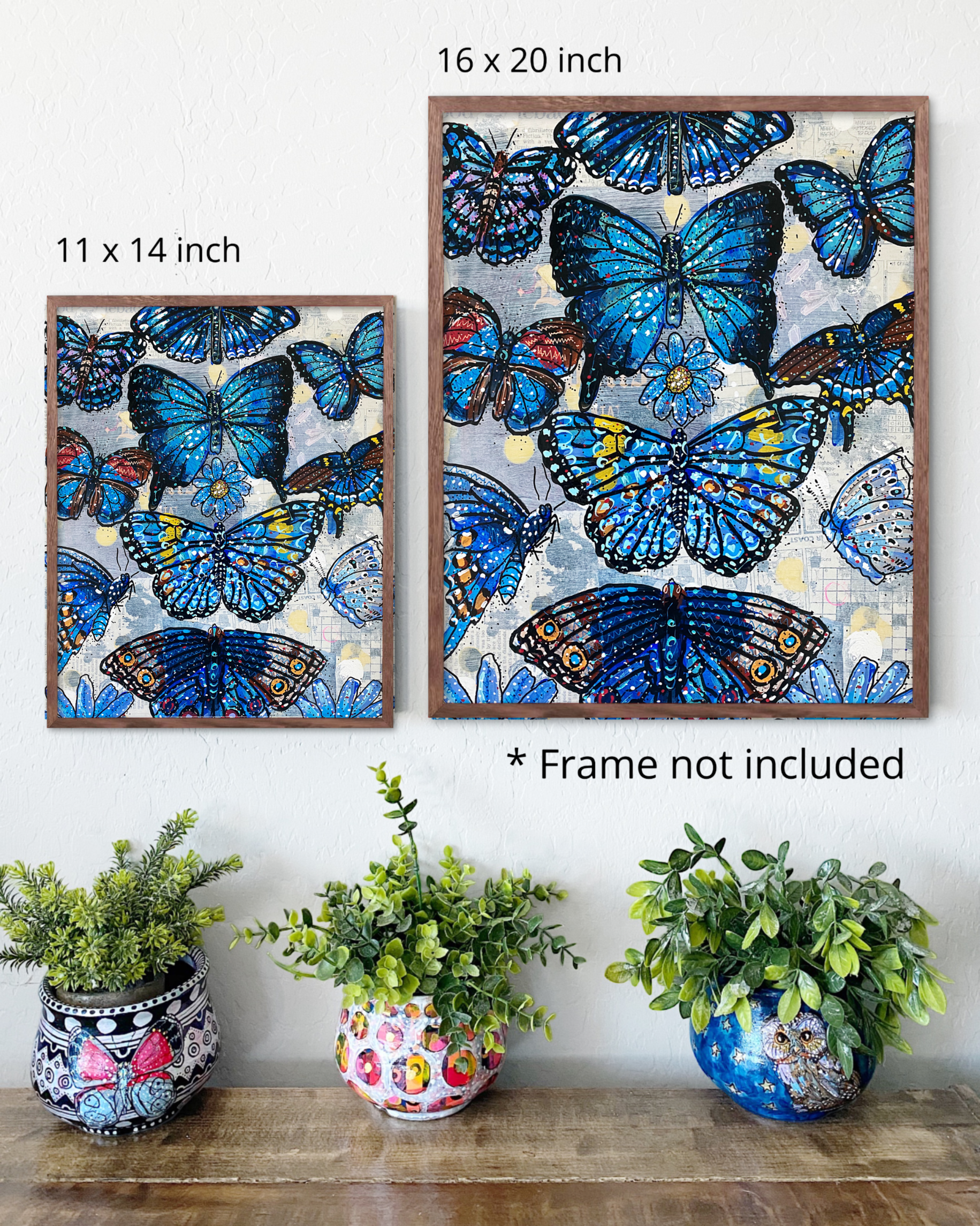 Butterfly Blue - Limited Edition Print