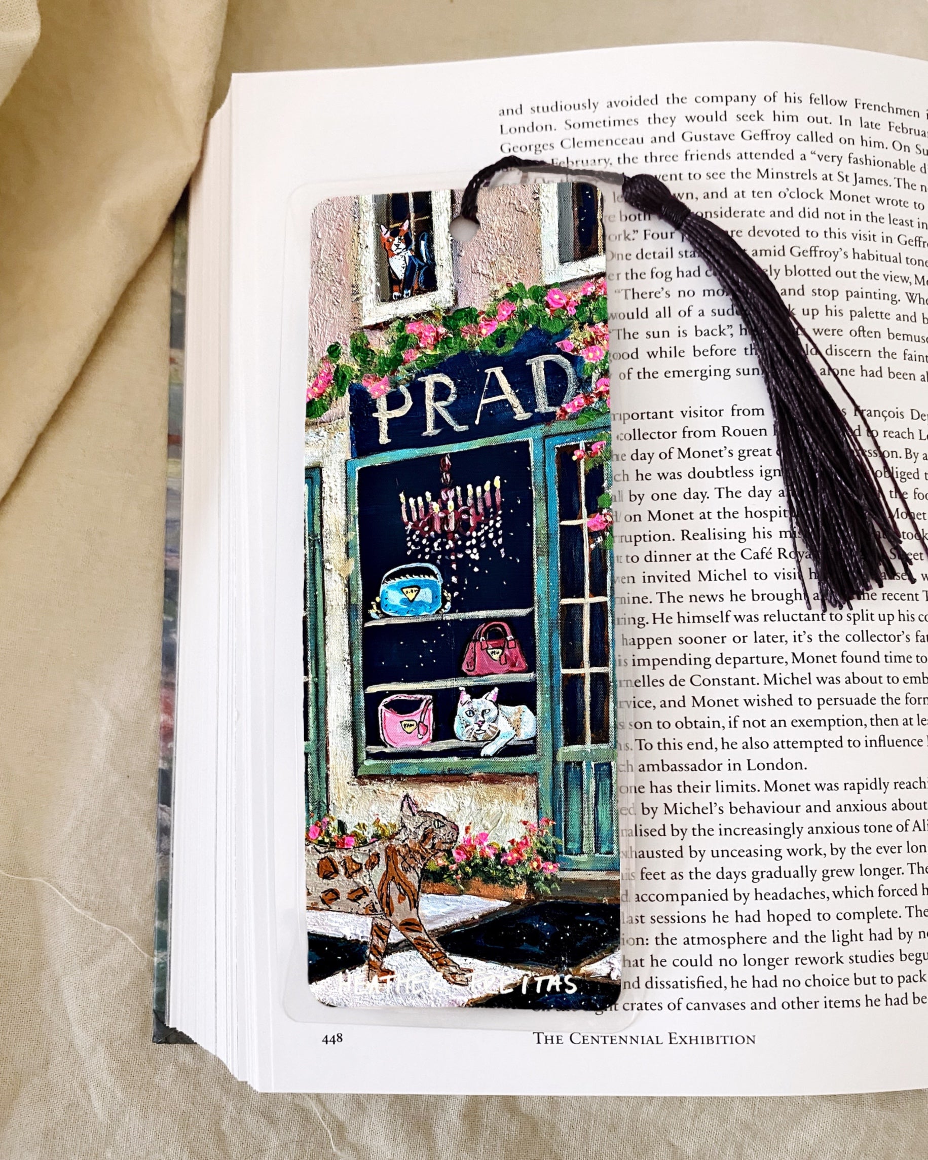 Cat Lady Club Bookmark