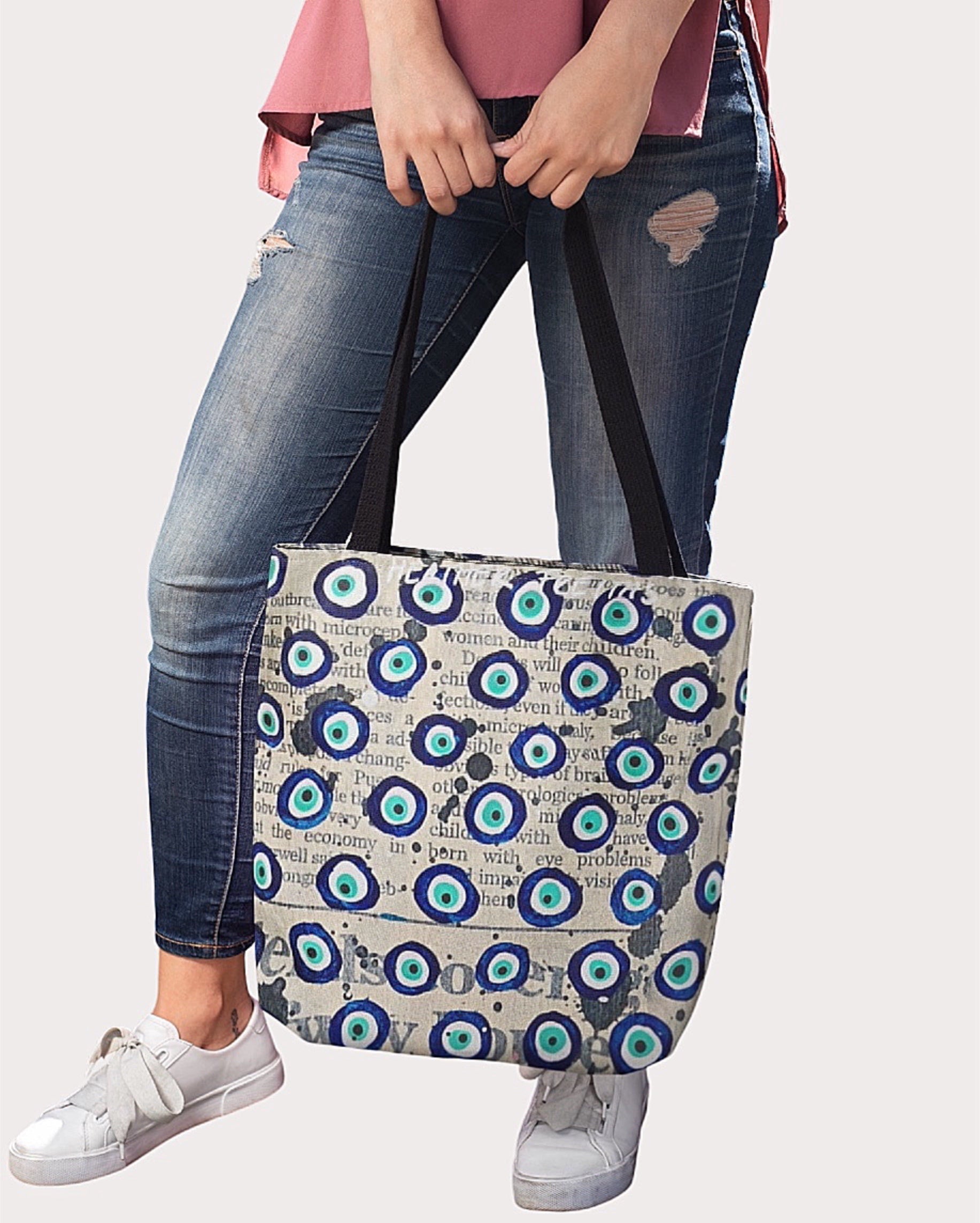 Evil Eye Energy Tote Bag