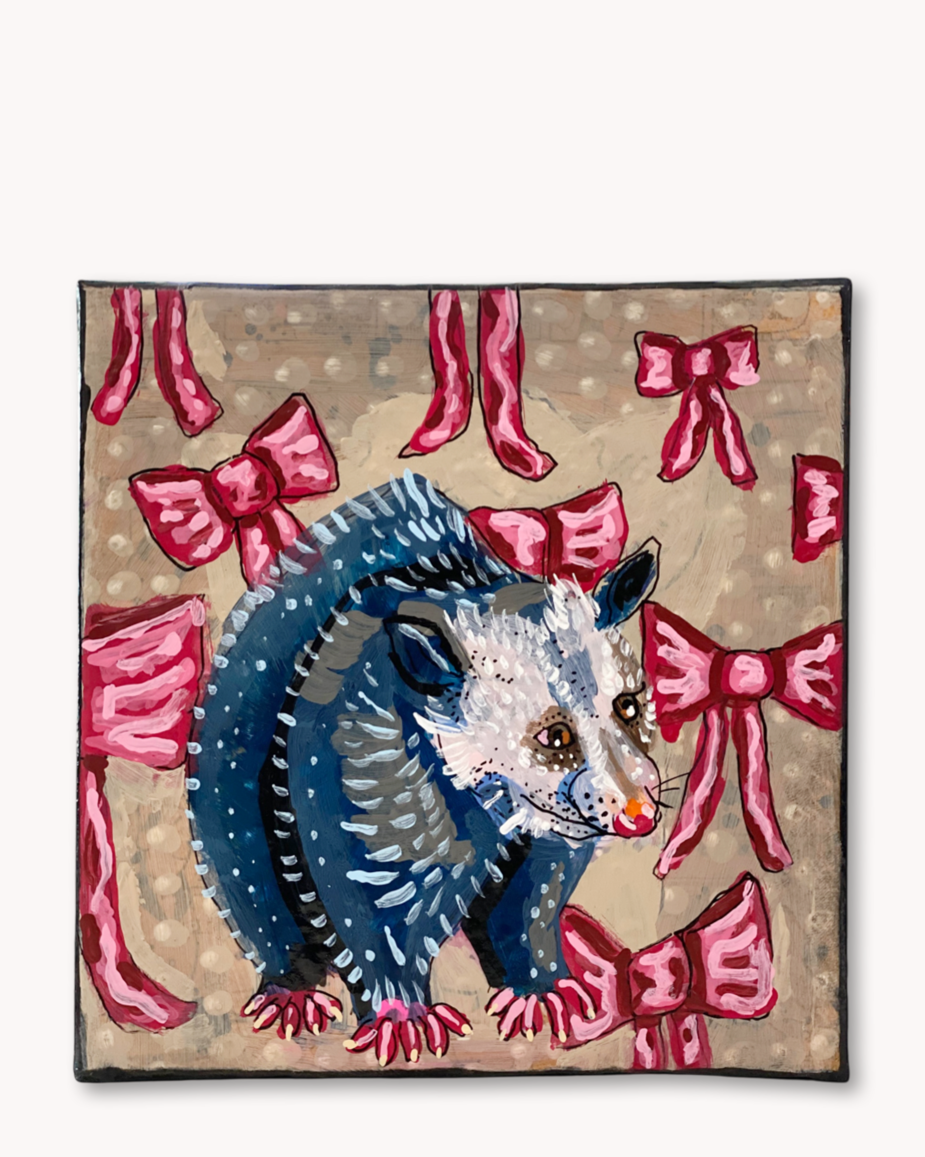 Opossum Bows ( original painting )