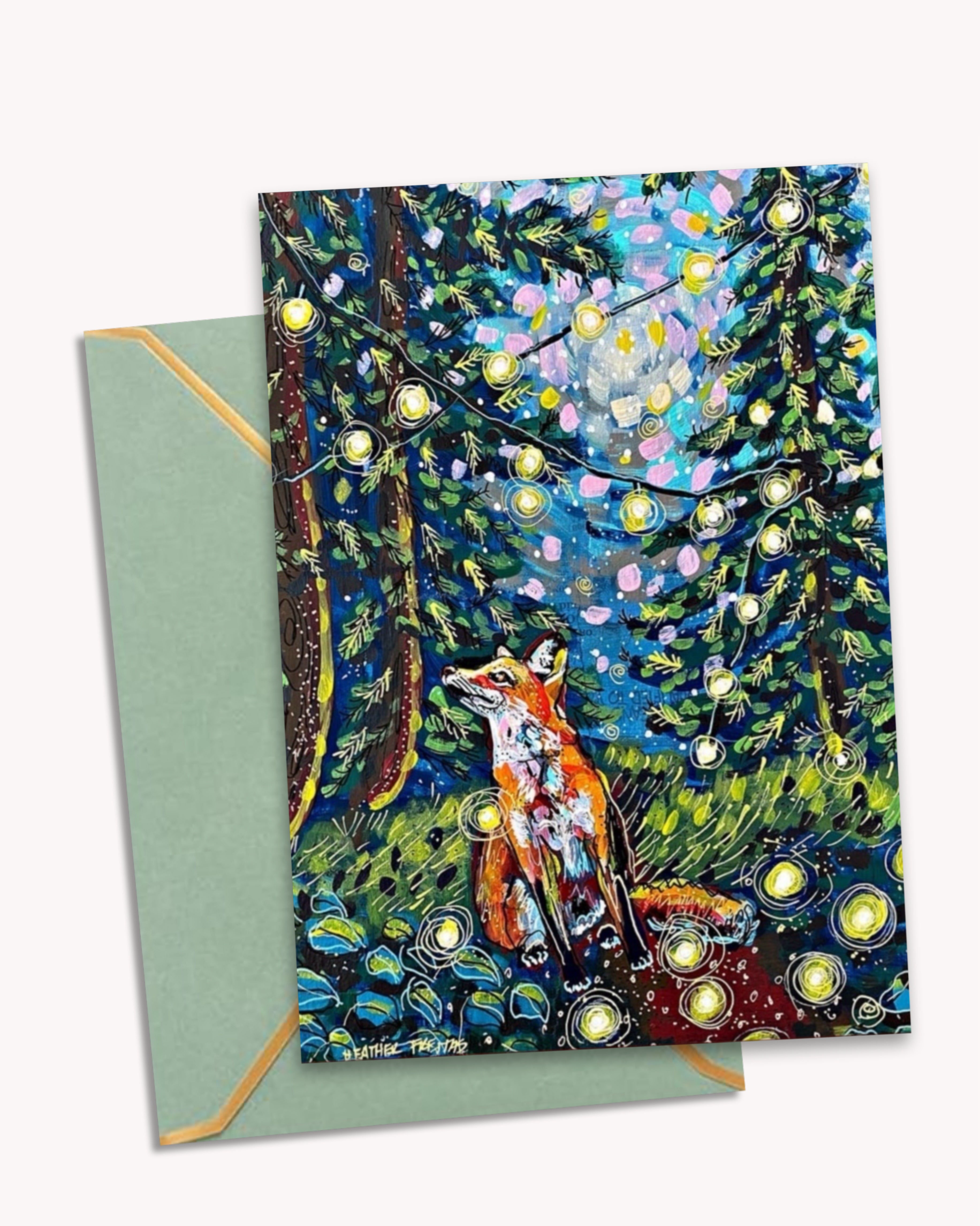 Moonlit - Limited Edition Fine Art Greeting Card 9 pack