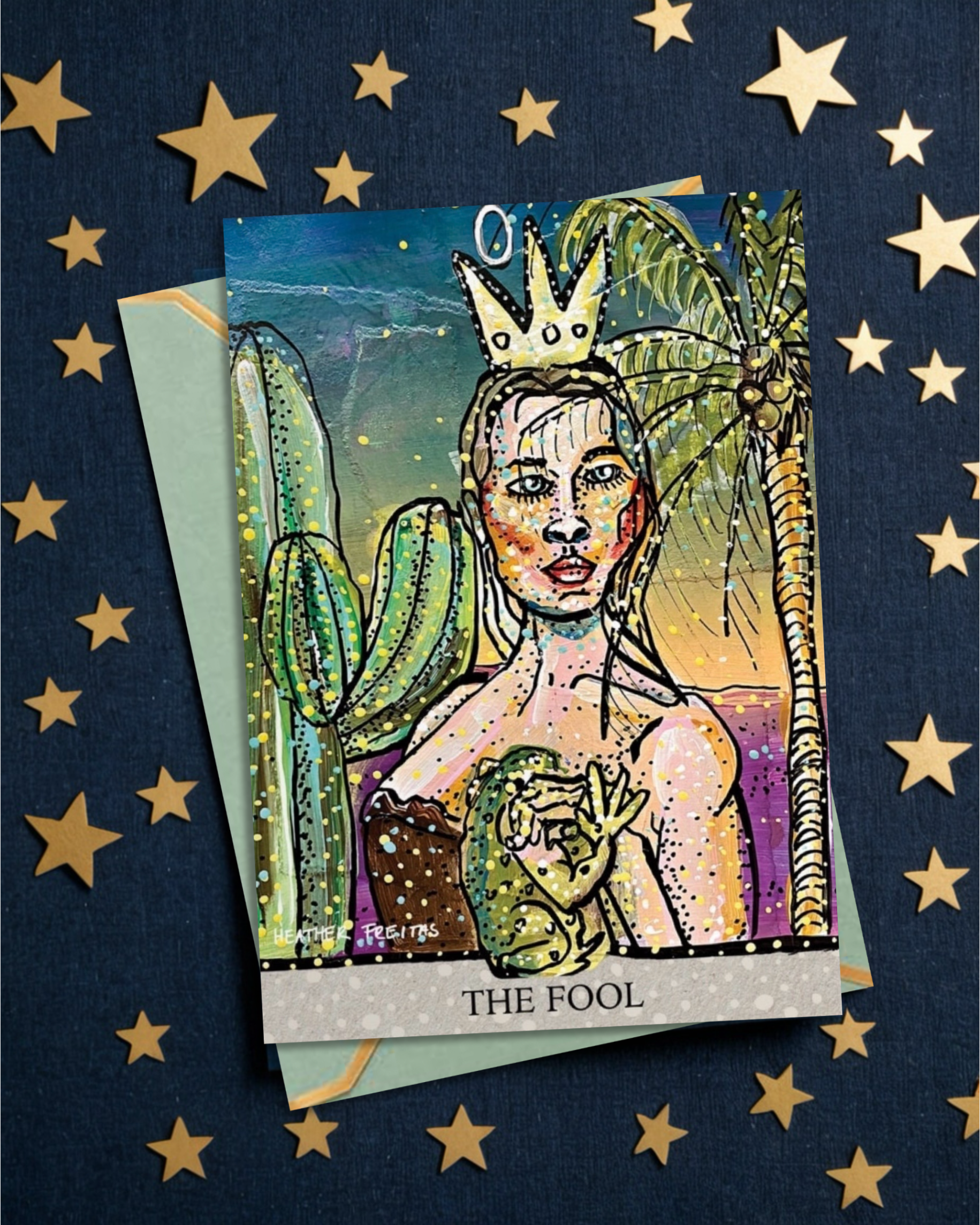 The Fool Greeting Card / Fine Art Print