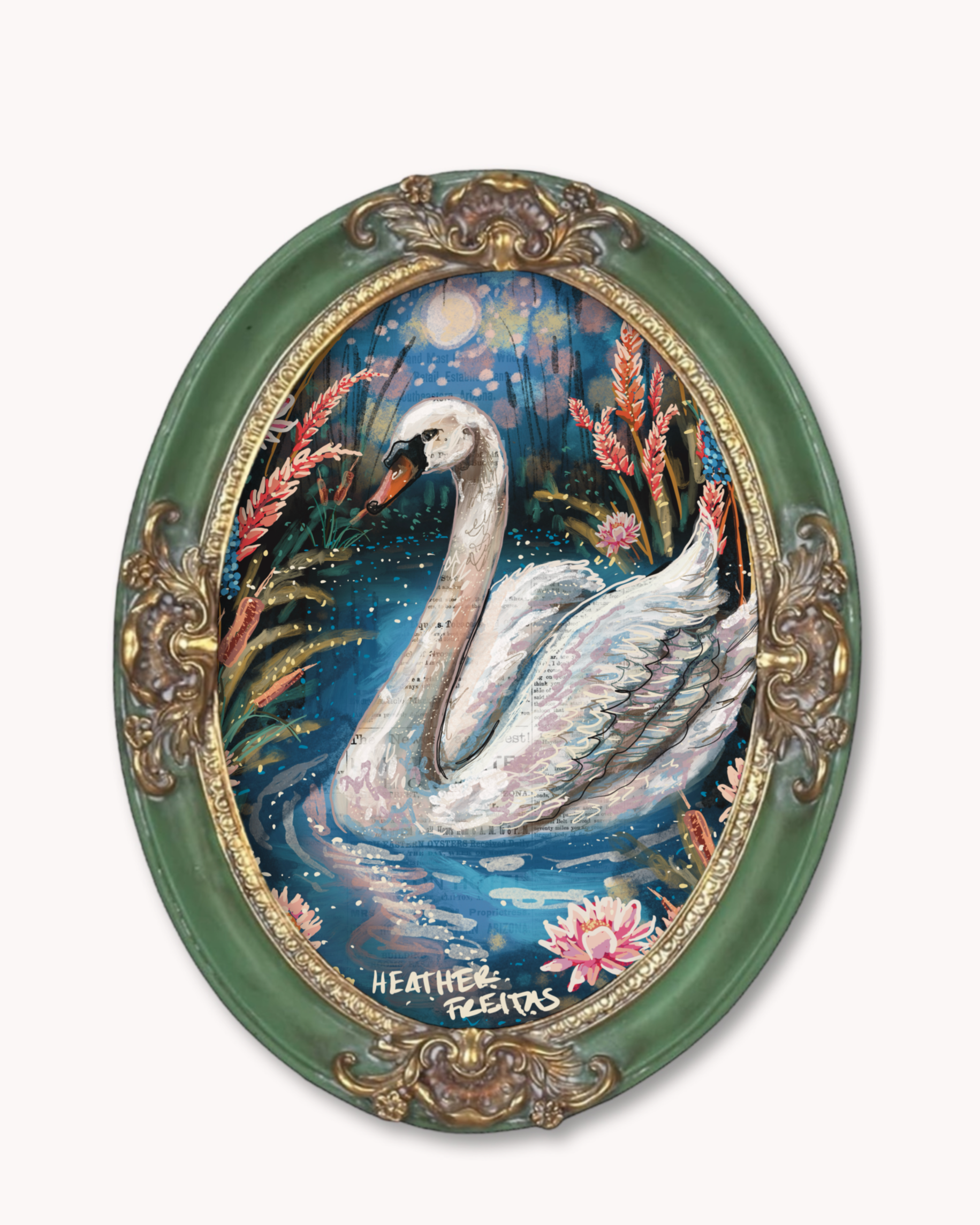 Swan Trinket Tray