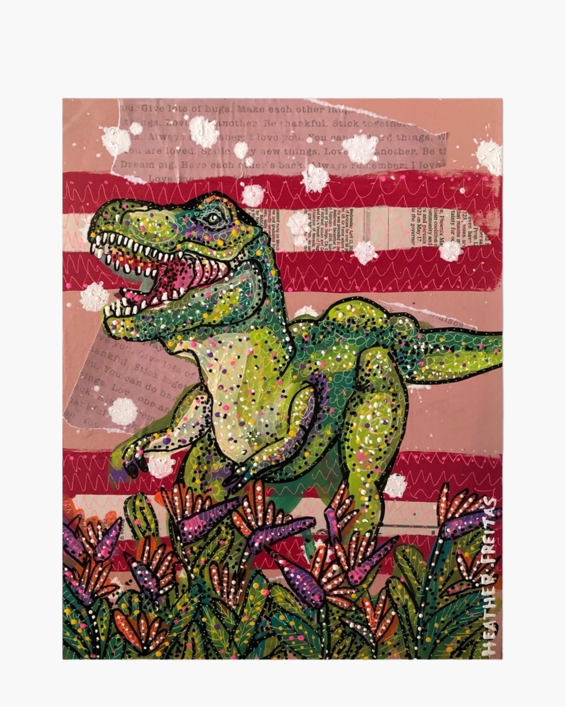 Rex T- Rex - Limited Edition Signed Paper Print