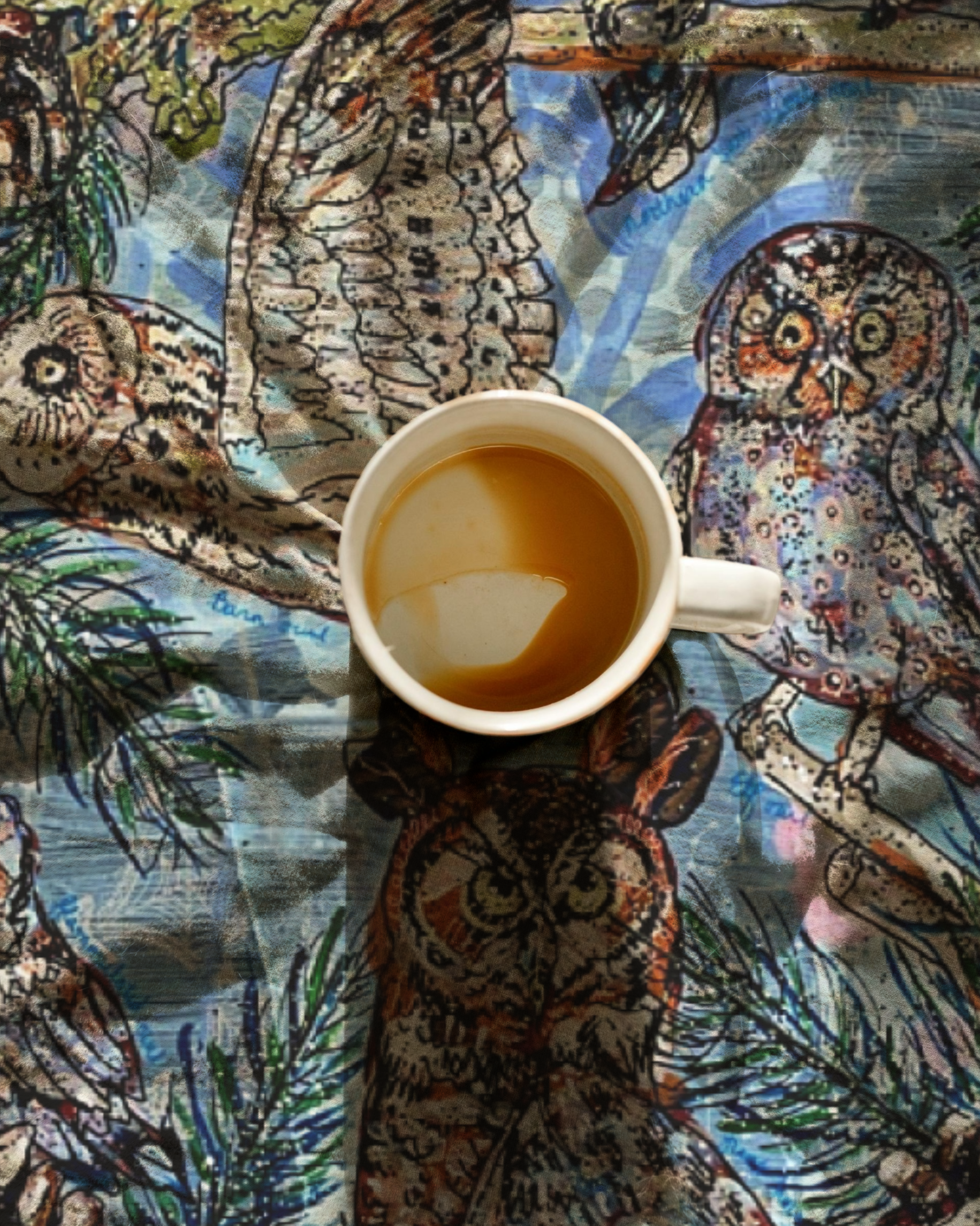 Owl Species Tea Towel