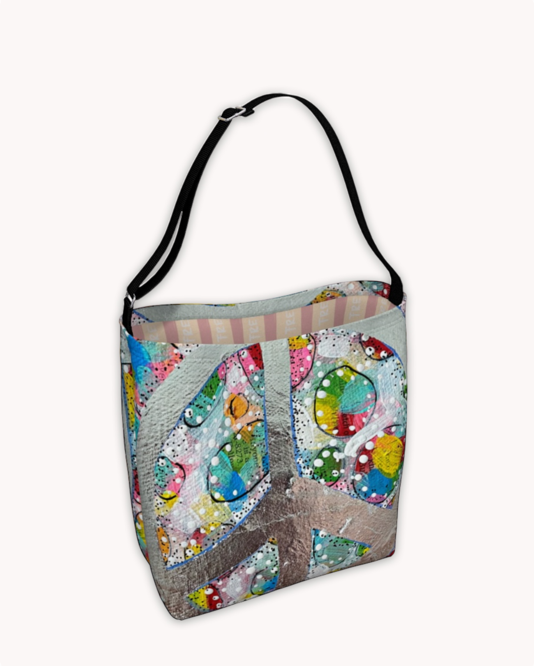 Siler Glam Peace Sign Tote