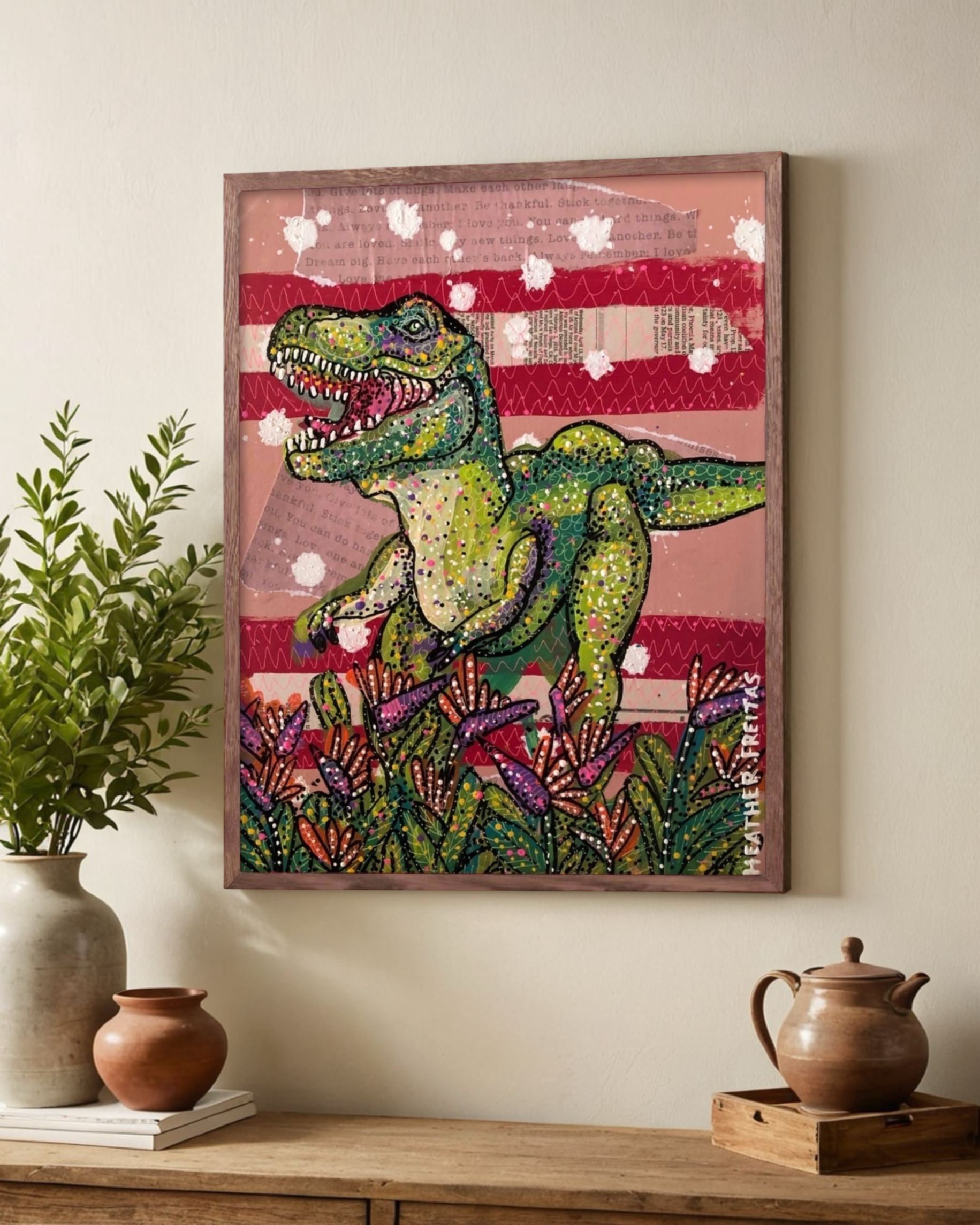 Rex The T-Rex - Limited Edition Print