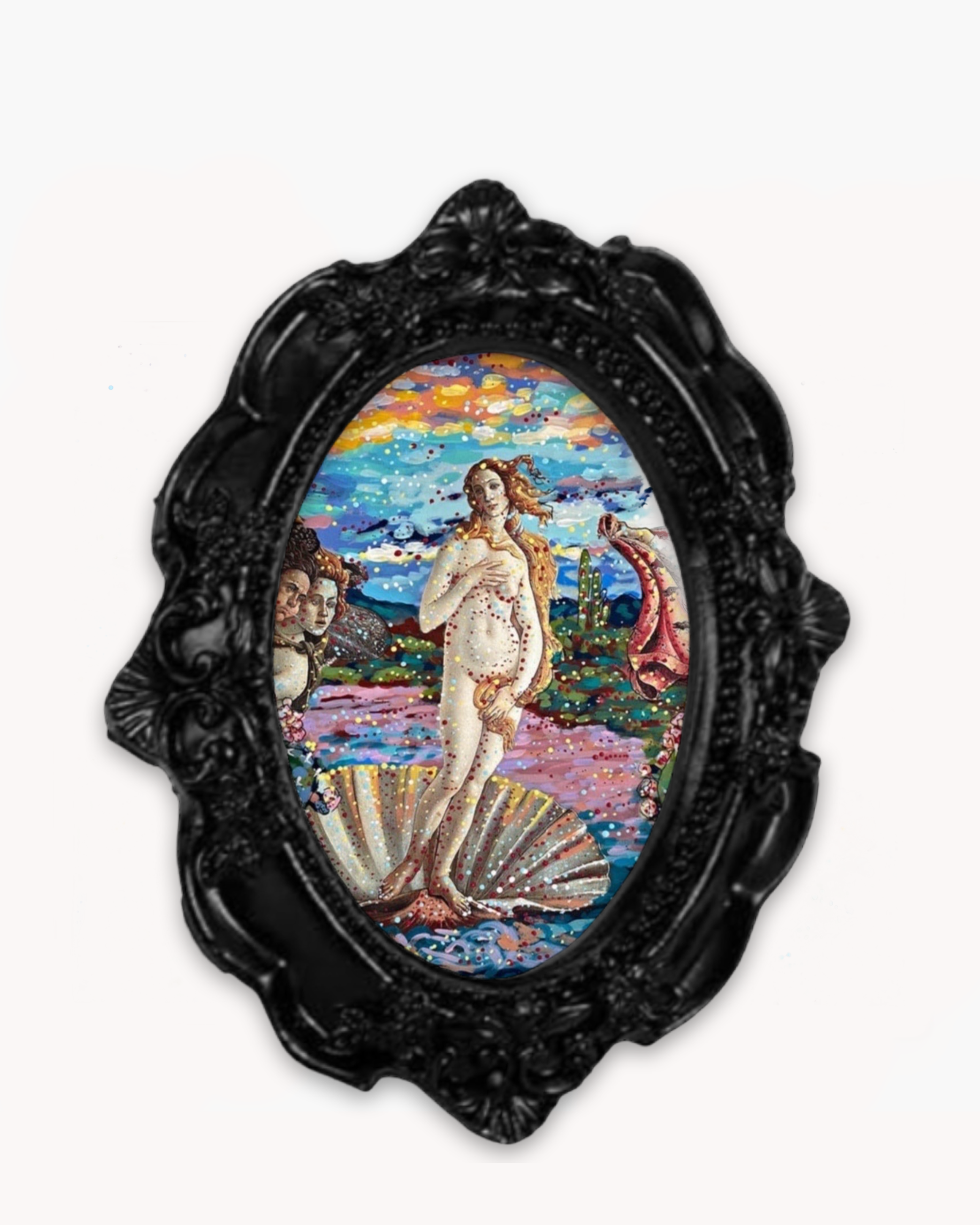 Desert Birth Of Venus Framed Magnet