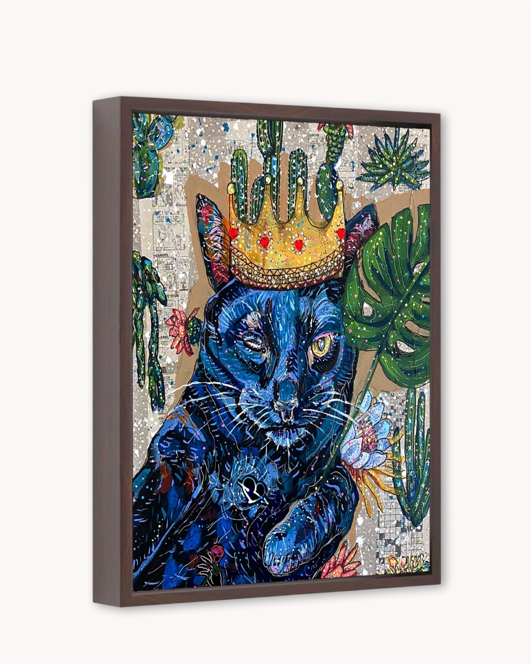 Custom Pet Portrait Painting - Gallery Wrapped Canvas