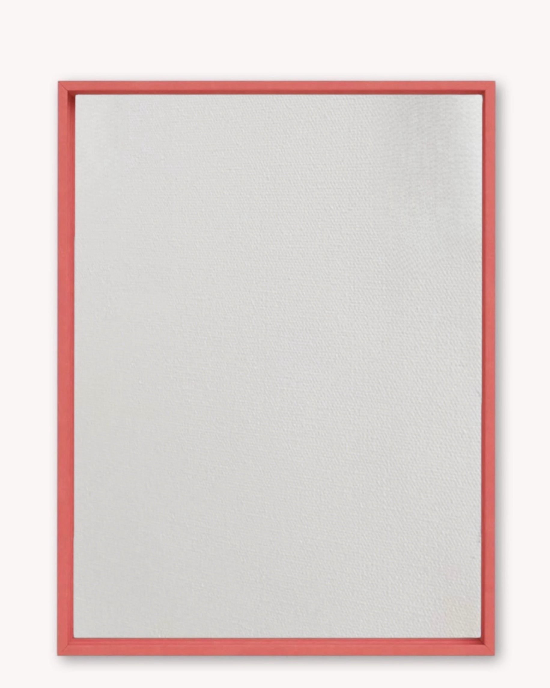 Pastel Red Floater Floater Frame ( for works on canvas )