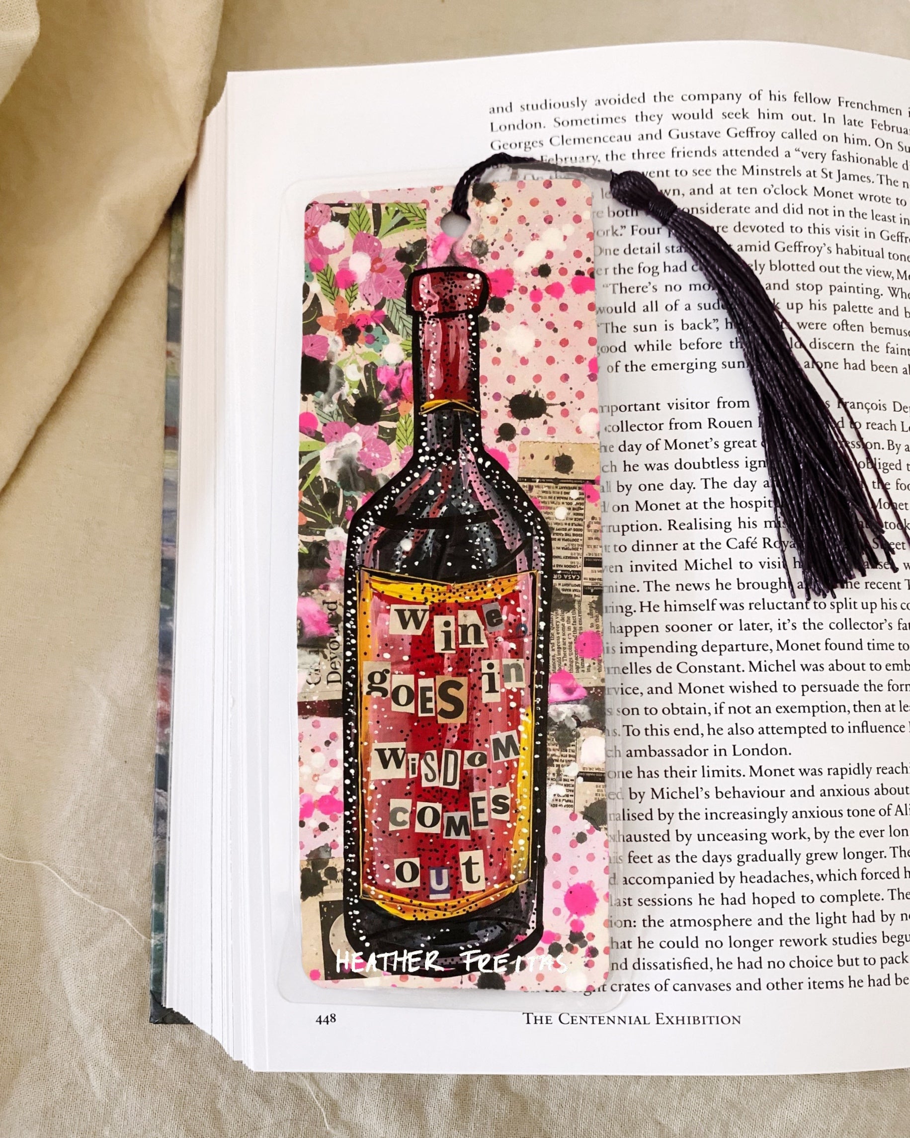 Wine Bookmark