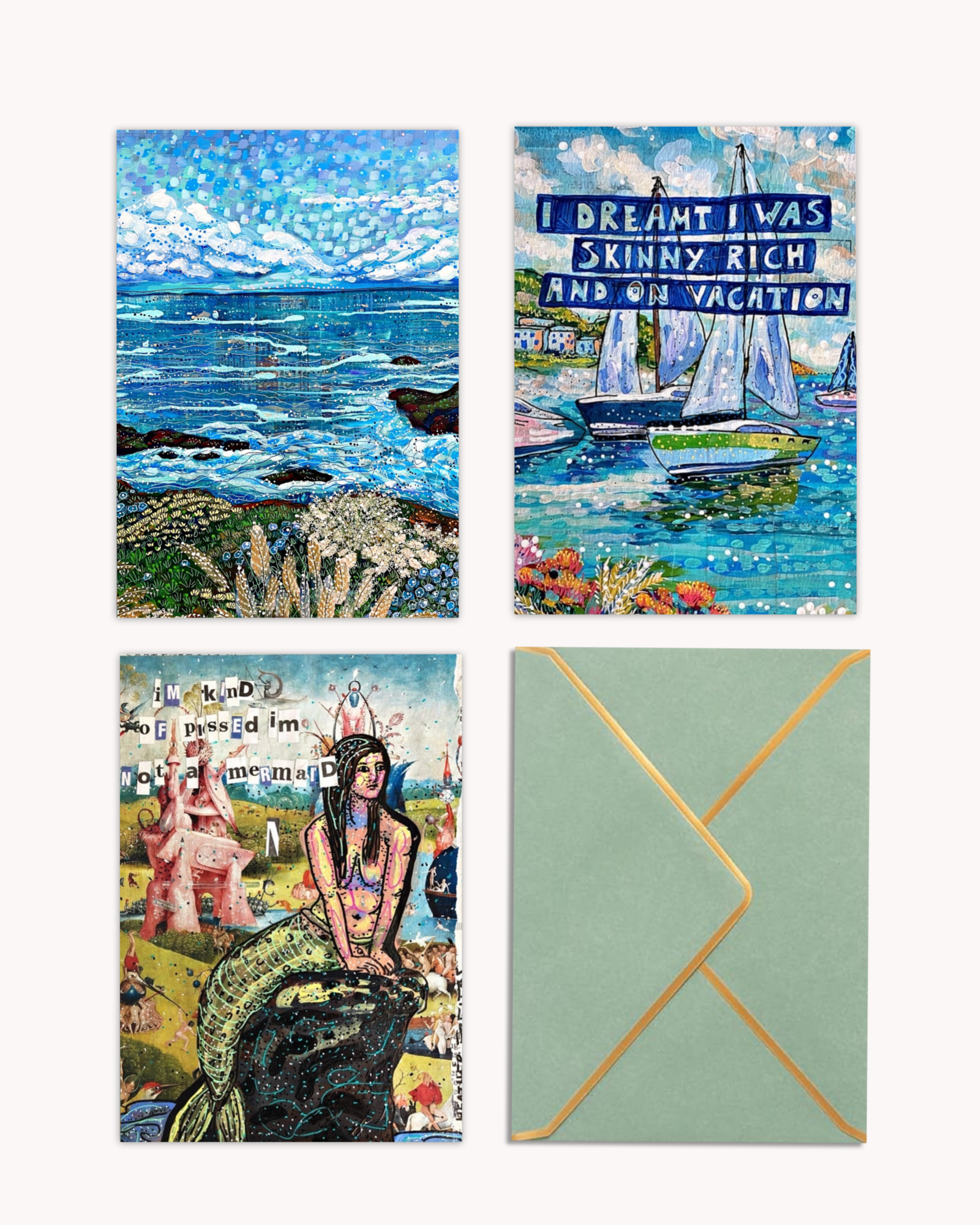 Coastal - Limited Edition Fine Art Greeting Card 9 pack